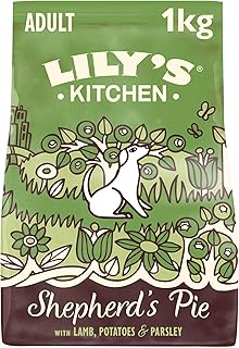Lily's Kitchen Natural Grain Free Complete Adult Dry Dog Food - Lamb Shepherd's Pie, 1 kg