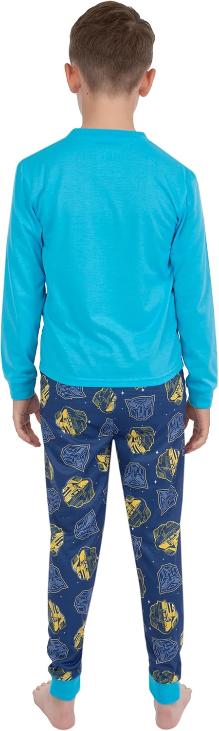 Transformers Pajamas | Bumblebee Boys Pajamas | Autobots Kids Long Sleeve PJs - Image 5