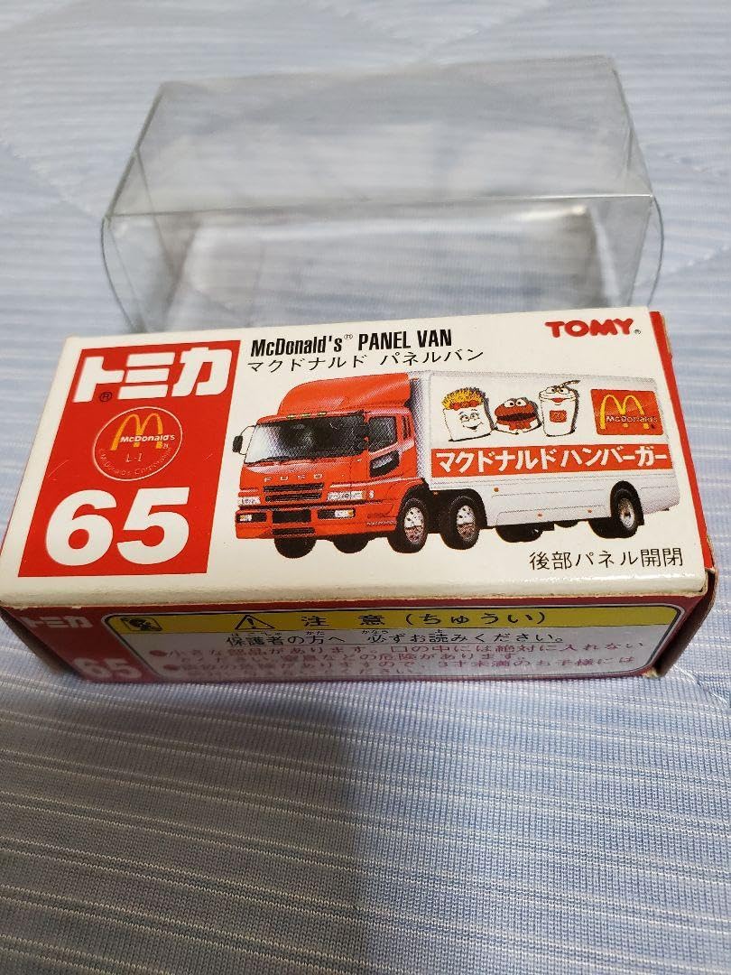 Amazon.co.jp: トミカ 赤箱 No.65 マクドナルド パネルバン 絶版