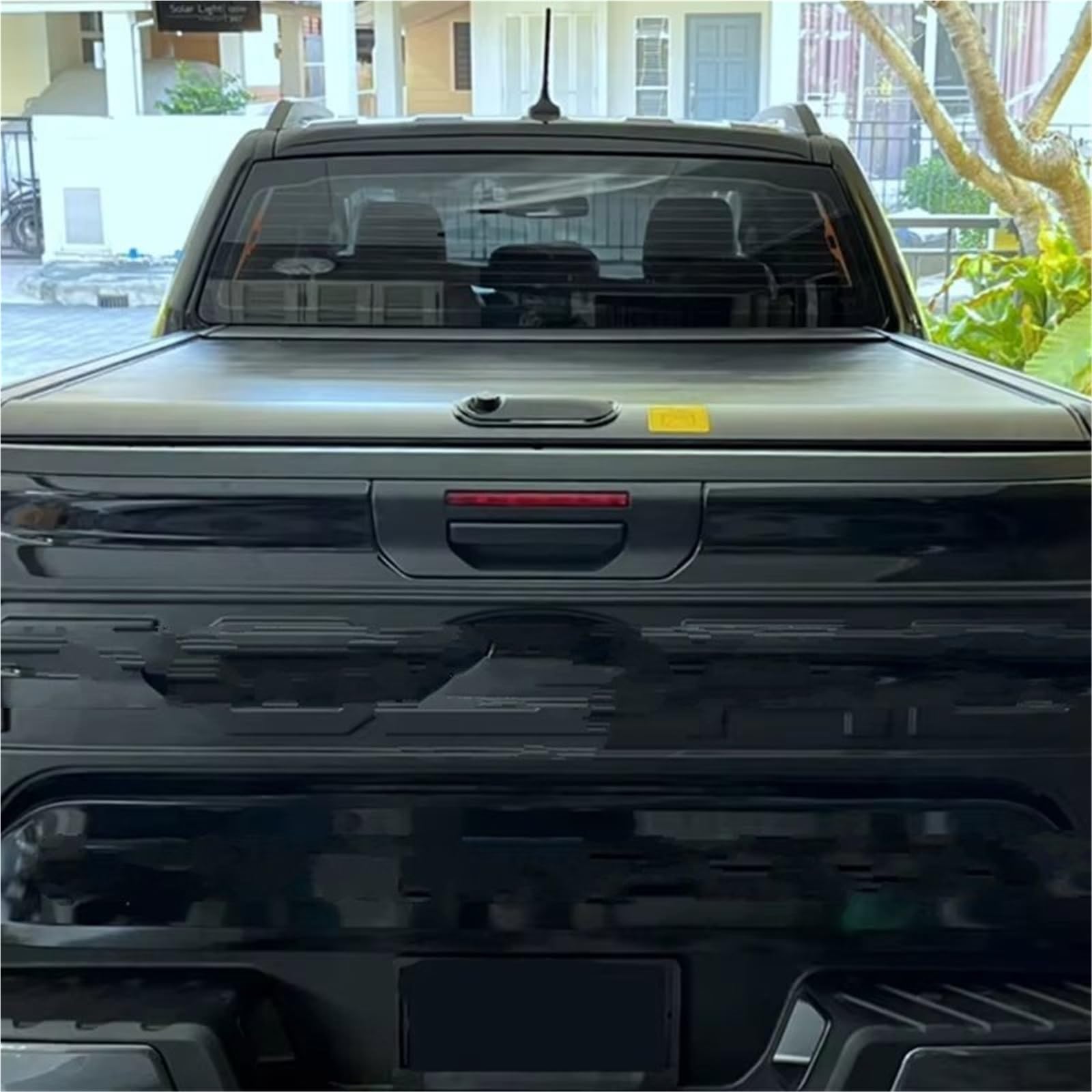 Copertura Bagagliaio Privacy Cappelliera Copertura Cassone Pick-up con Saracinesca Avvolgibile Retrattile per Colorado per Canyon per Silverado per Sierra(Manual Lock 1)