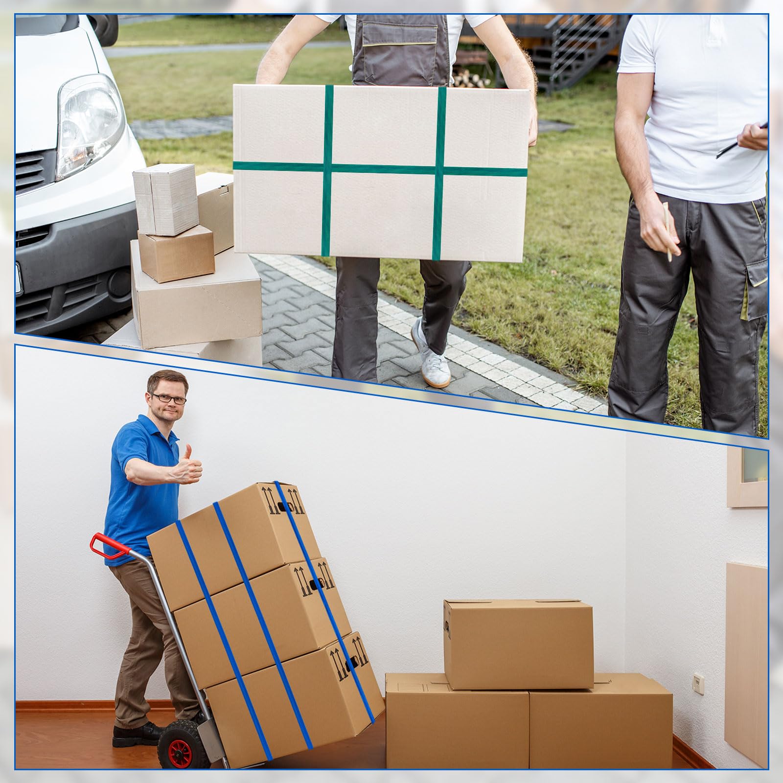 24 Pcs Variety Extra Large Moving Rubber Bands 42" 36" And 30 - View #2