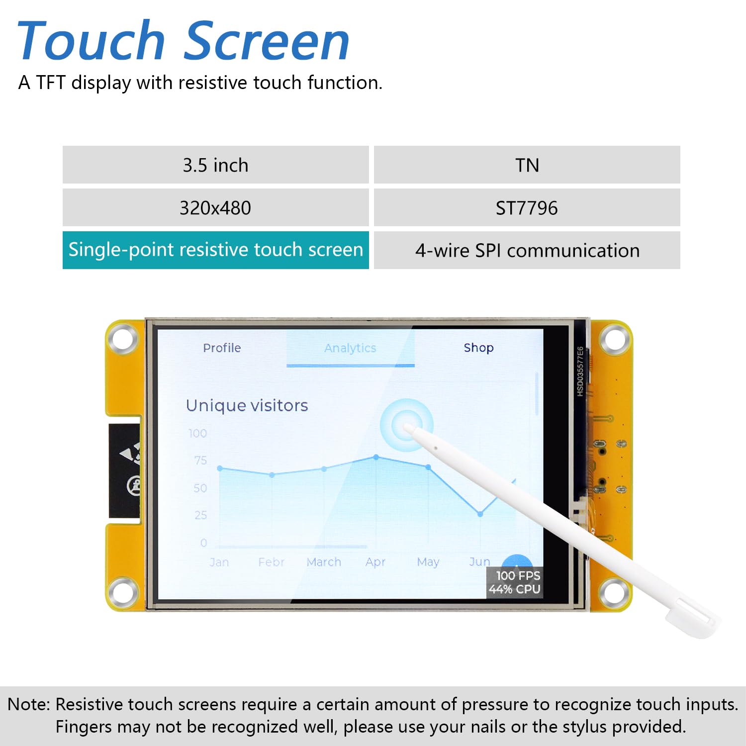 Amazon.com: Freenove Bitcoin Miner NMMiner NerdMiner, ESP32 CYD 3.5 Inch  Touch Display, 320x480 Pixel TN TFT LCD Screen ST7796 Driver, Dual-core  32-bit 240 MHz Microcontroller WiFi+BT, C Code LVGL Tutorial : Electronics