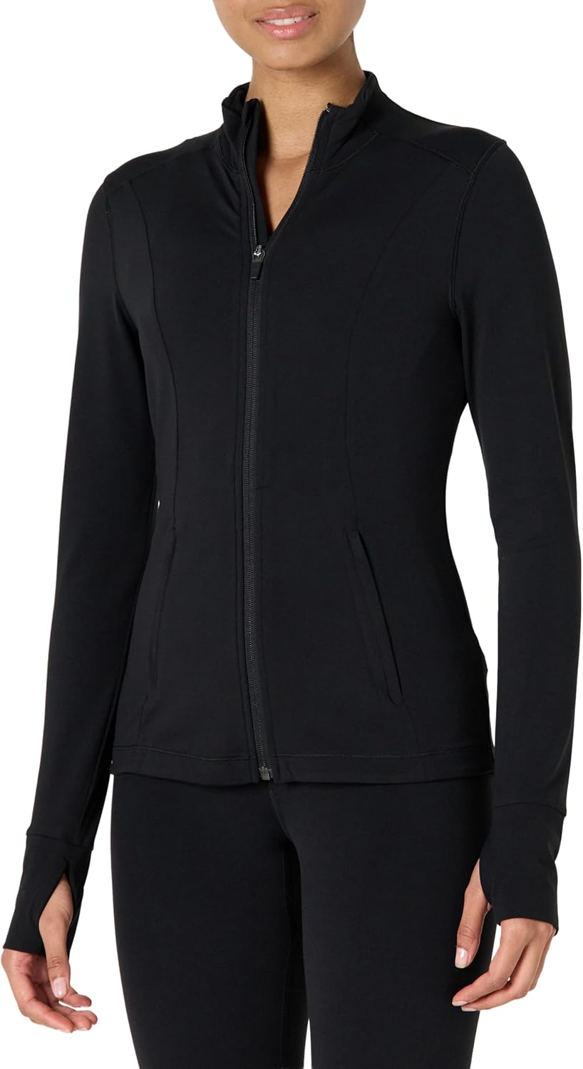 Amazon Essentials Women’s Active FormFlex Buttery Soft Slim Fit Full Zip Jacket Amazon Essentials Women’s Active FormFlex Buttery Soft Slim Fit Full Zip Jacket