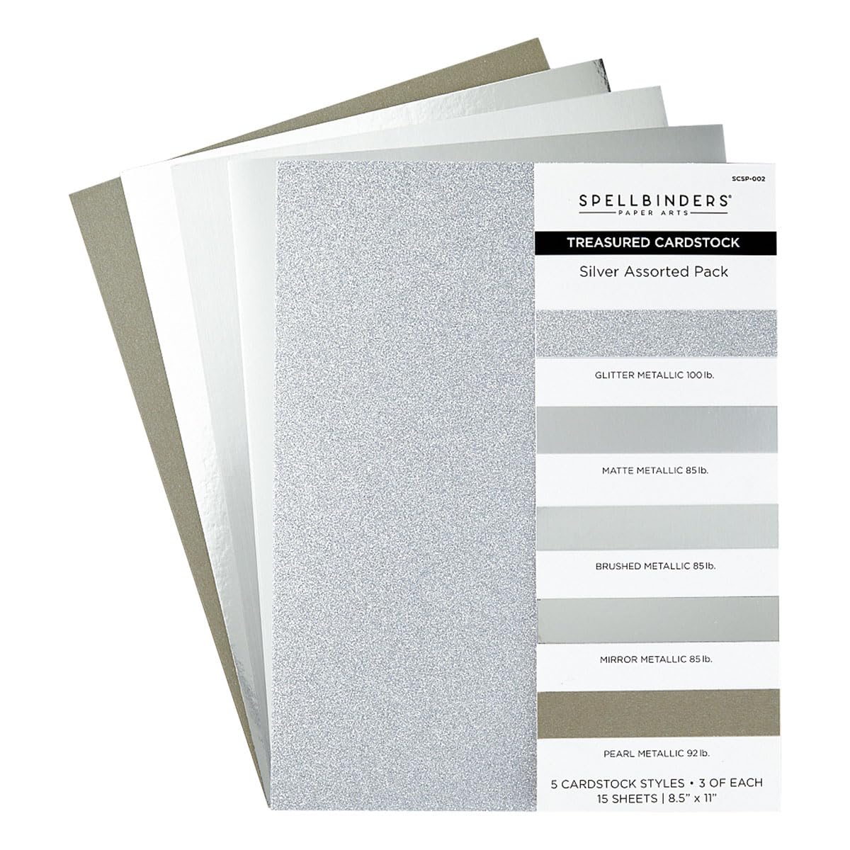 Selbstklebendes Dekorationsset 'Brother' – Silber, Für Karten, Scrapbooking & Basteln