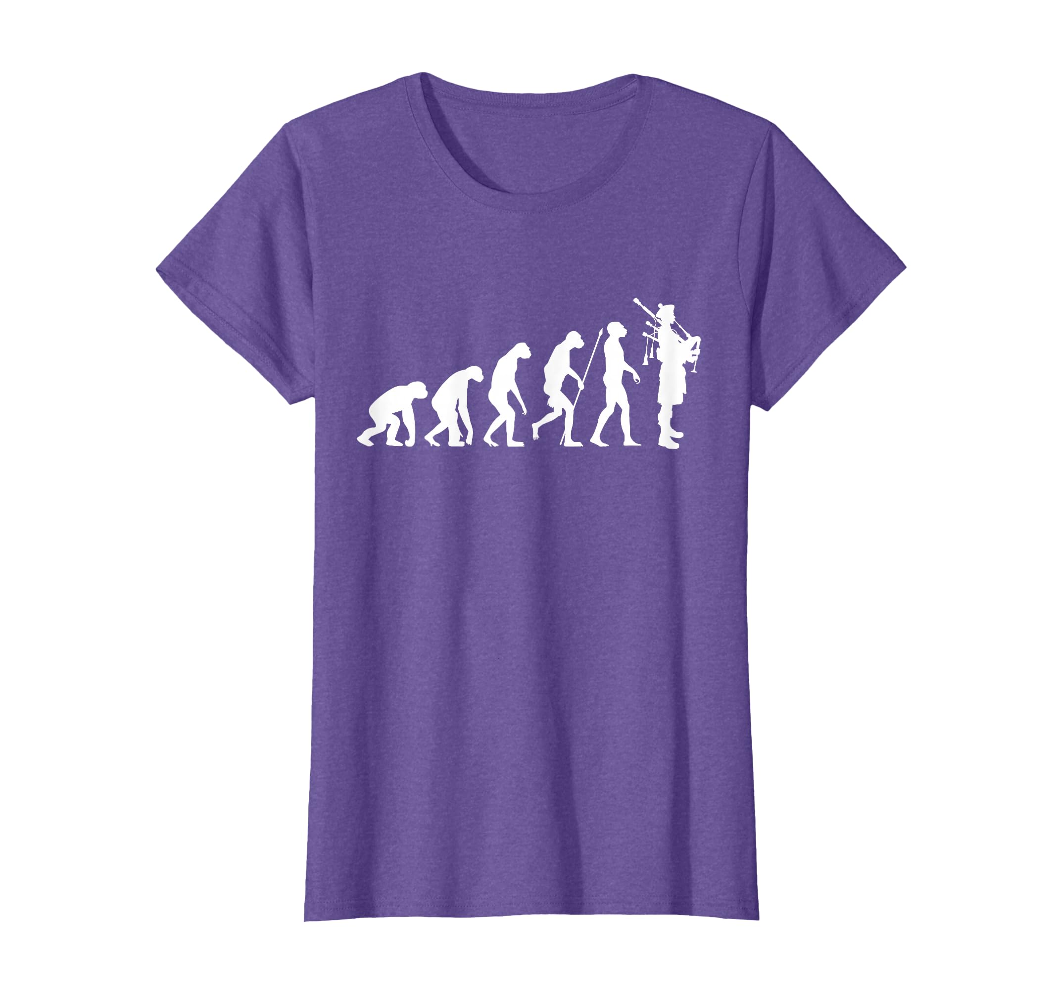 Bagpipe Evolution Bagpipe Player Scotland Gift T-Shirt