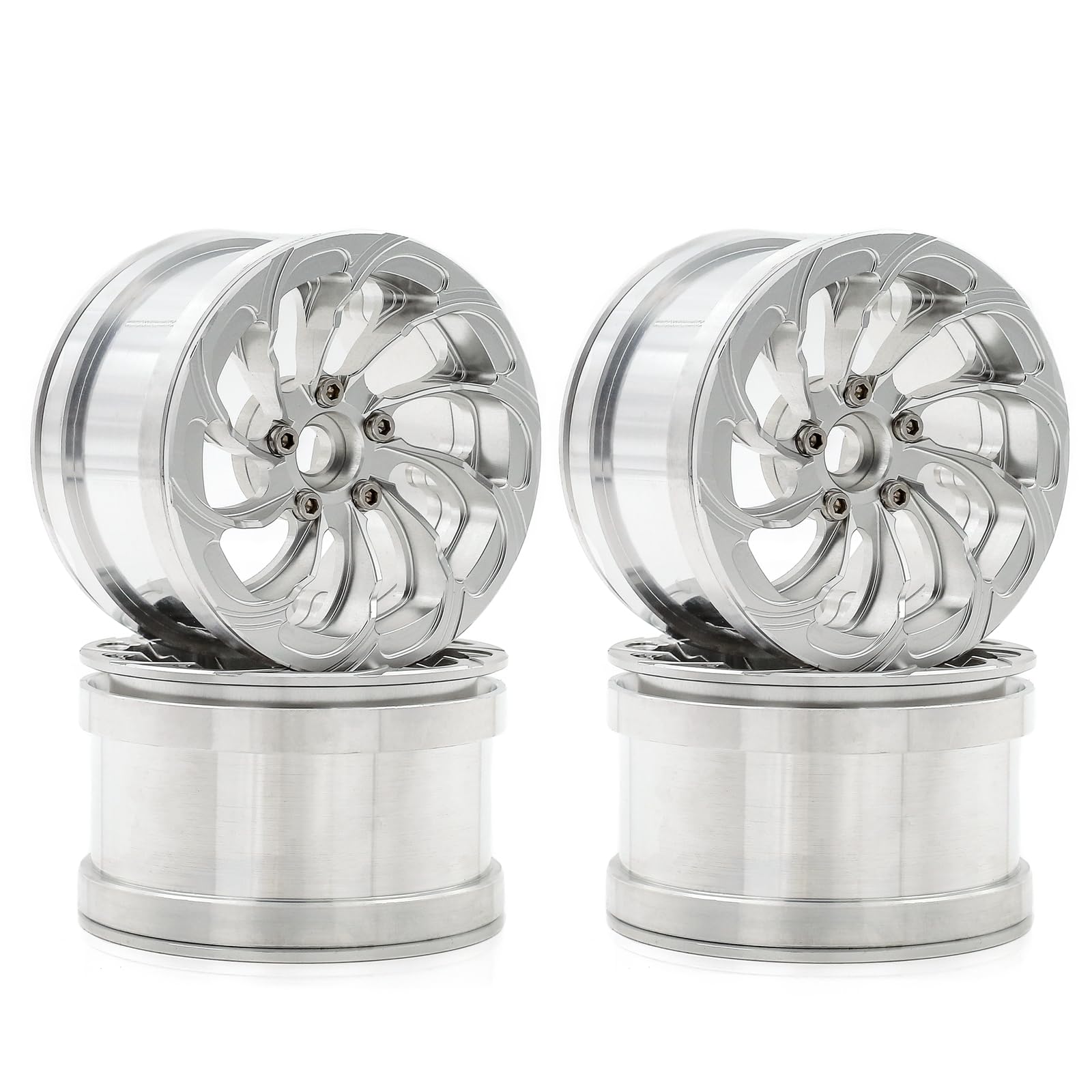 Jantes de roue de 2.2 pouces pour affronter les rochers en Axial Wraith RC