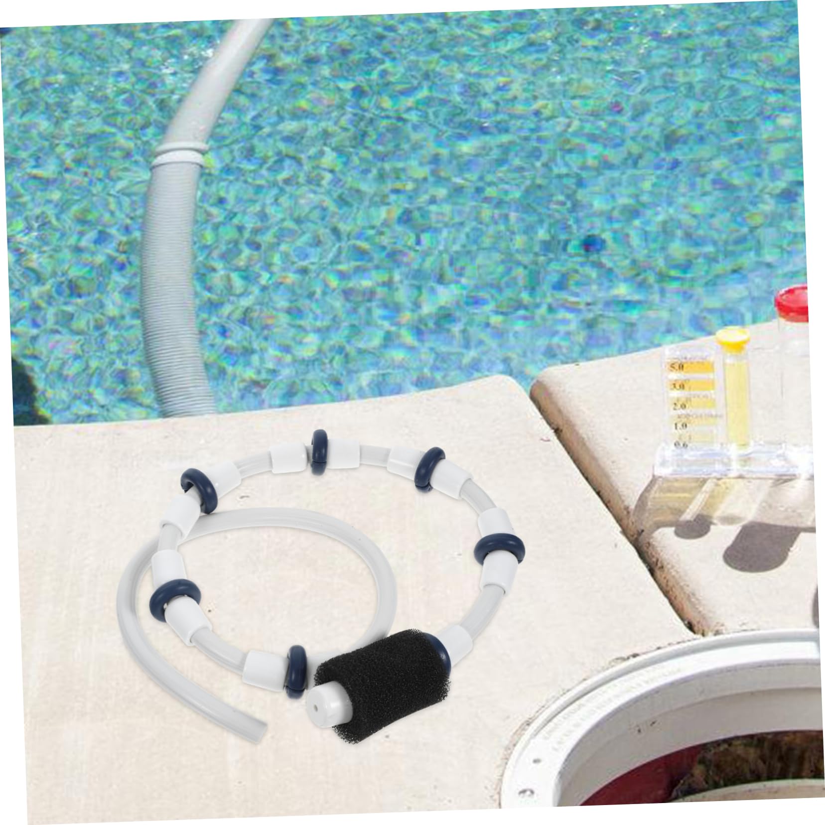 Abaodam Manguera para Limpiador De Piscinas Tubo Limpiador De Piscina Manguera De Repuesto Manguera De Conexión para Limpieza De para Enterradas De Agua Duradera y Conveniente