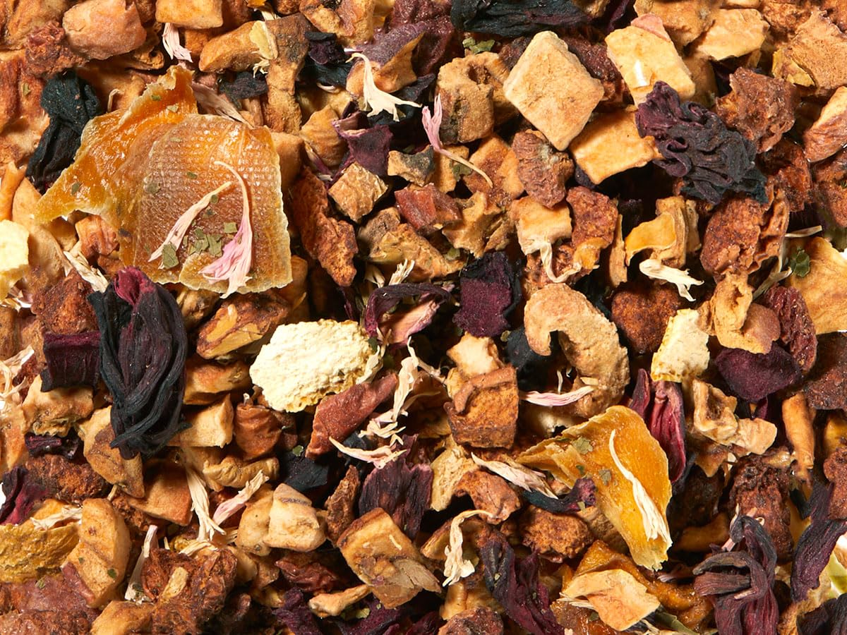 1kg - Früchtetee - SOMMER SPRITZ - aromatisierte Früchteteemischung - Blutorangen-Mango-Passionsfrucht-Note