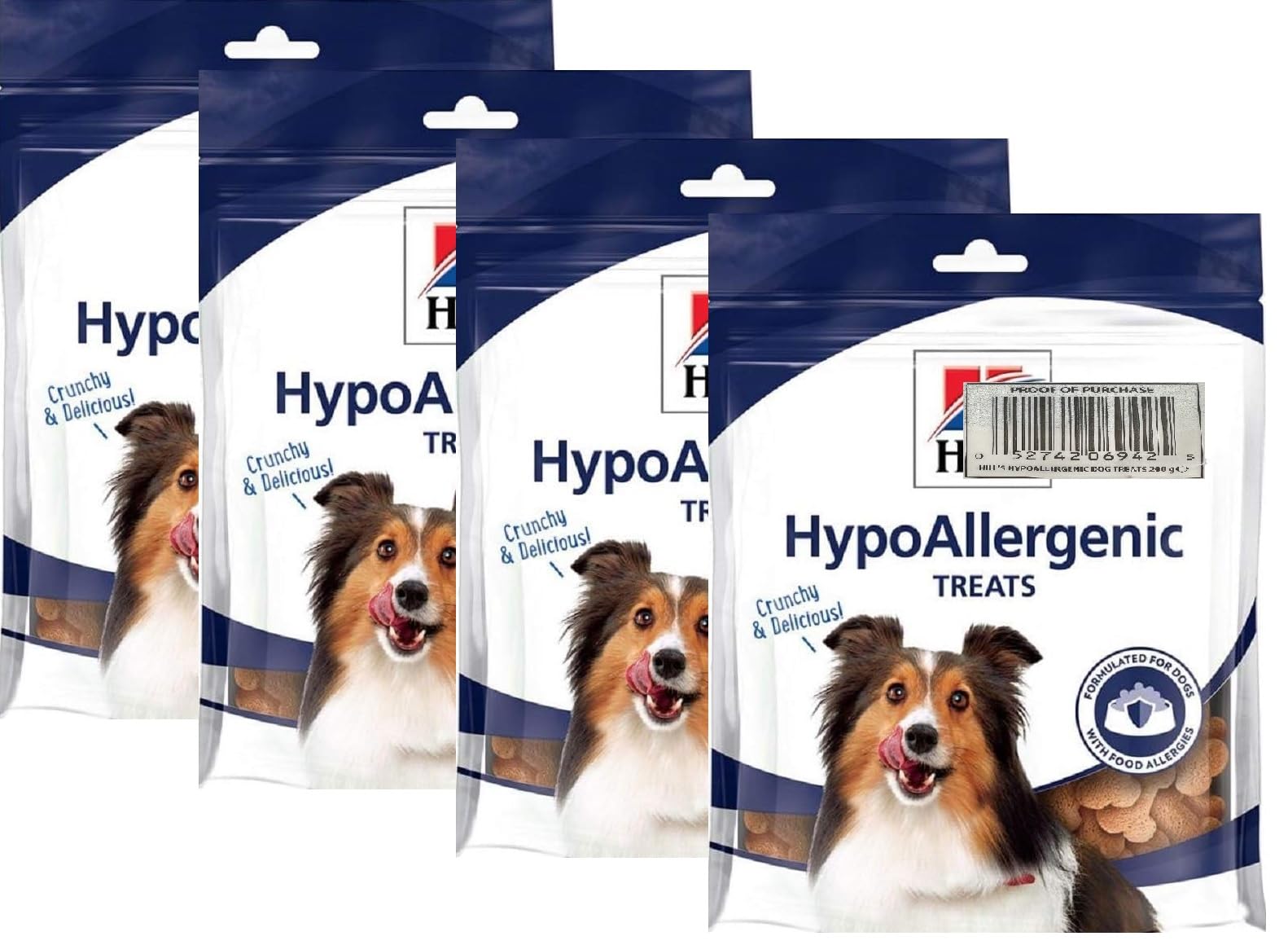 Hypoallergenic Dog Treats x 4 Packs Prescription Diet for sensitive dogs (4 Packs)