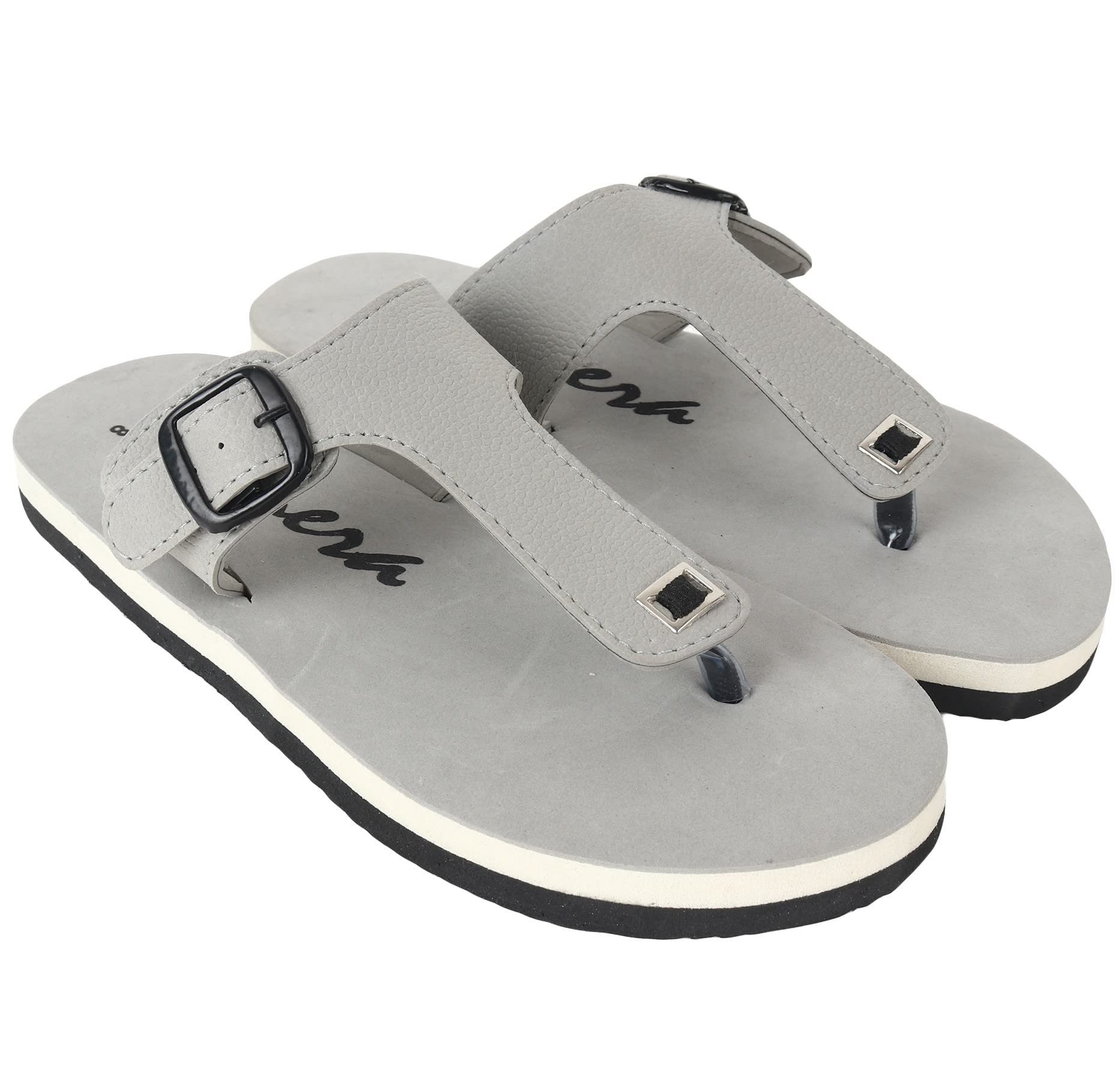 SAM-ERA daily use Mens indoor outdoor flipflop slipper sandal footwear Grey (B09NQL8N6H) Amazon Price History, Amazon Price Tracker