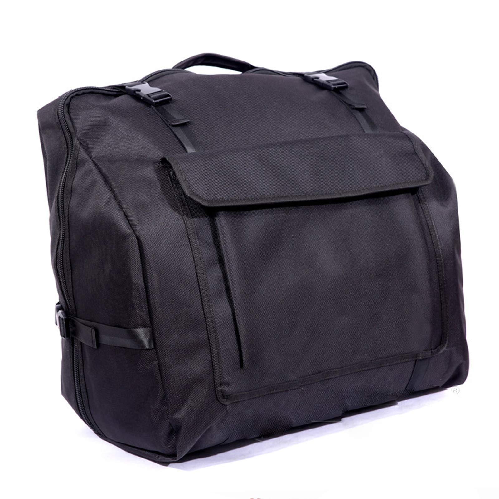 Torba na akordeon,Trwała torba do przechowywania akordeon,Futerał akordeon Gig Bag z kieszenią na 48-120 akordeony niska klawiatura muzyczna akcesoria czarny