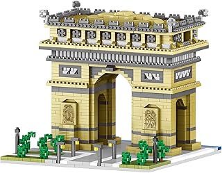 TzFioy Arc De Triomphe Paris France Building Blocks Set (2020Pcs) Famous World Architecture Educational Toys Micro Bricks for Kids Adults
