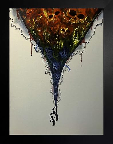 Buyartforless IF EDC394 - Lienzo decorativo para pared, 16 x 12 pulgadas, 1.25 pulgadas, 18.5 x 14.5 pulgadas, color blanco