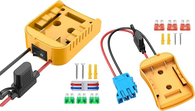 2 Packs for Power Wheel Battery Converter Kit