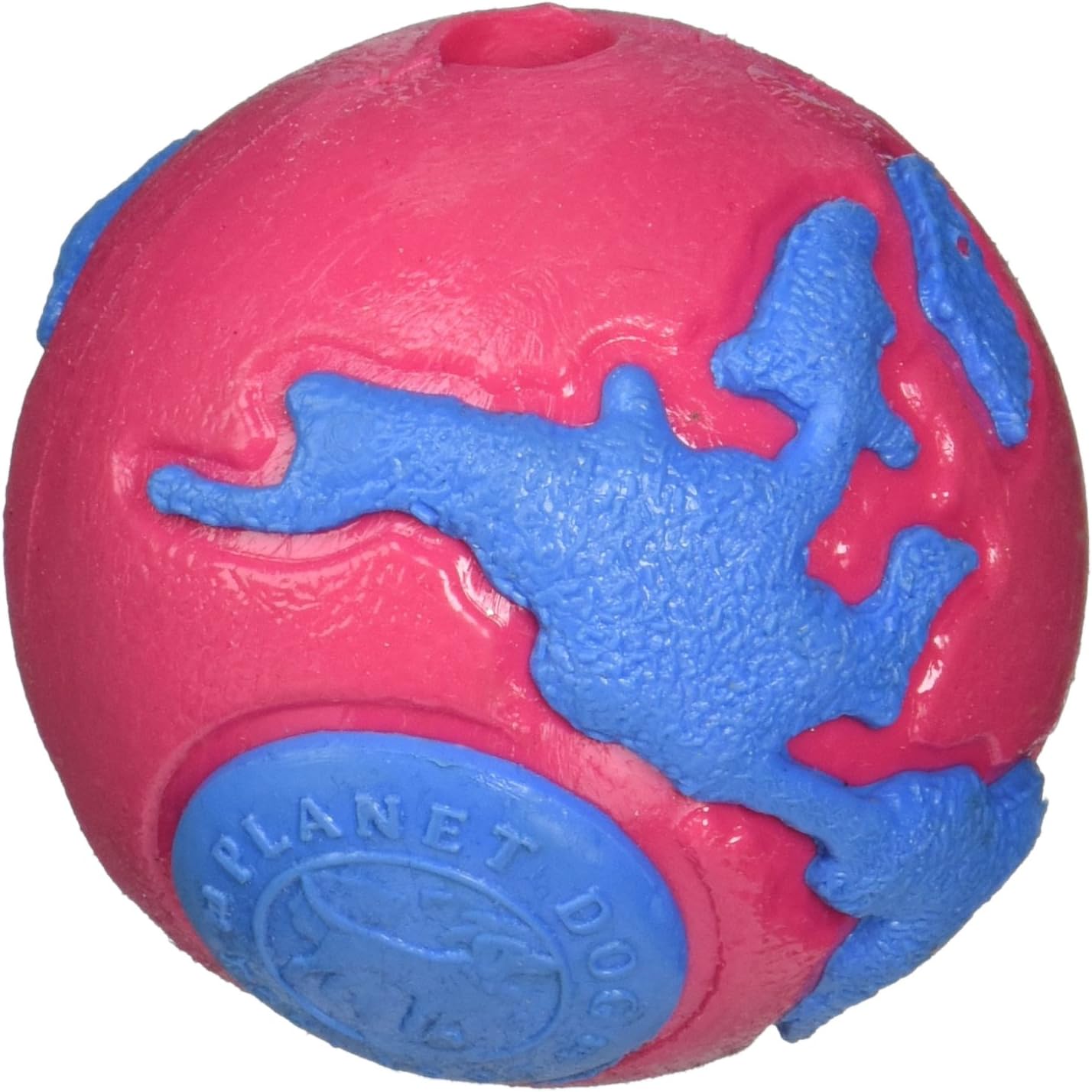 Planet Dog Orbee Ball-Medium-Pink/Blue