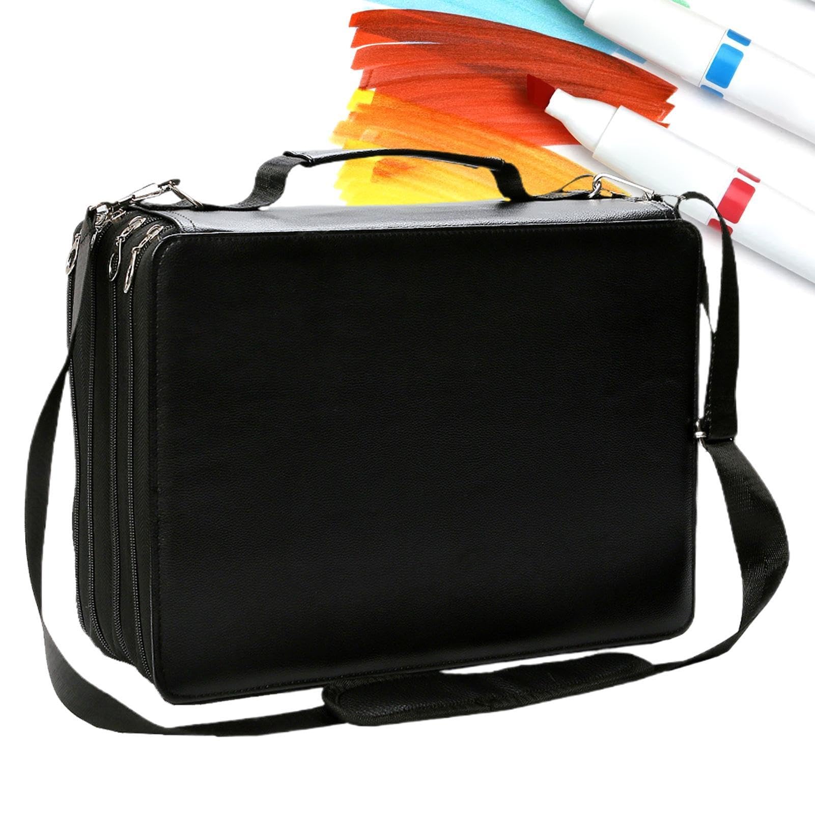 Astuccio Porta Pennarelli Contenitore organizer portatile di grande | Organizer Per Pennarelli Per Hobby, Arte E Artigianato, Cancelleria Scolastica E Porta Penne