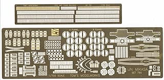 トムスモデル 1/700 艦船用エッチング 日本海軍 戦艦 三笠用エッチングパーツ H社用 プラモデル用パーツ PE326