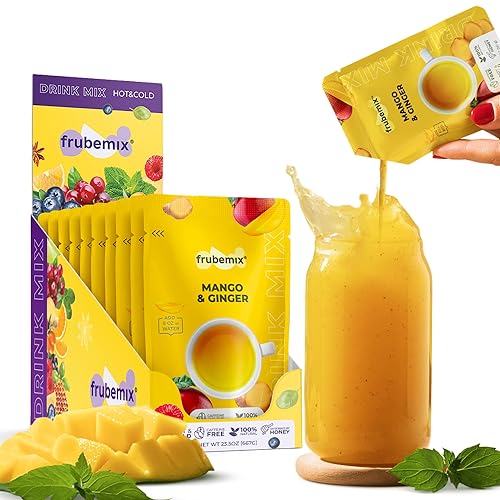 Frubemix Mango & Ginger – Purée-Based Drink Mix | Soda