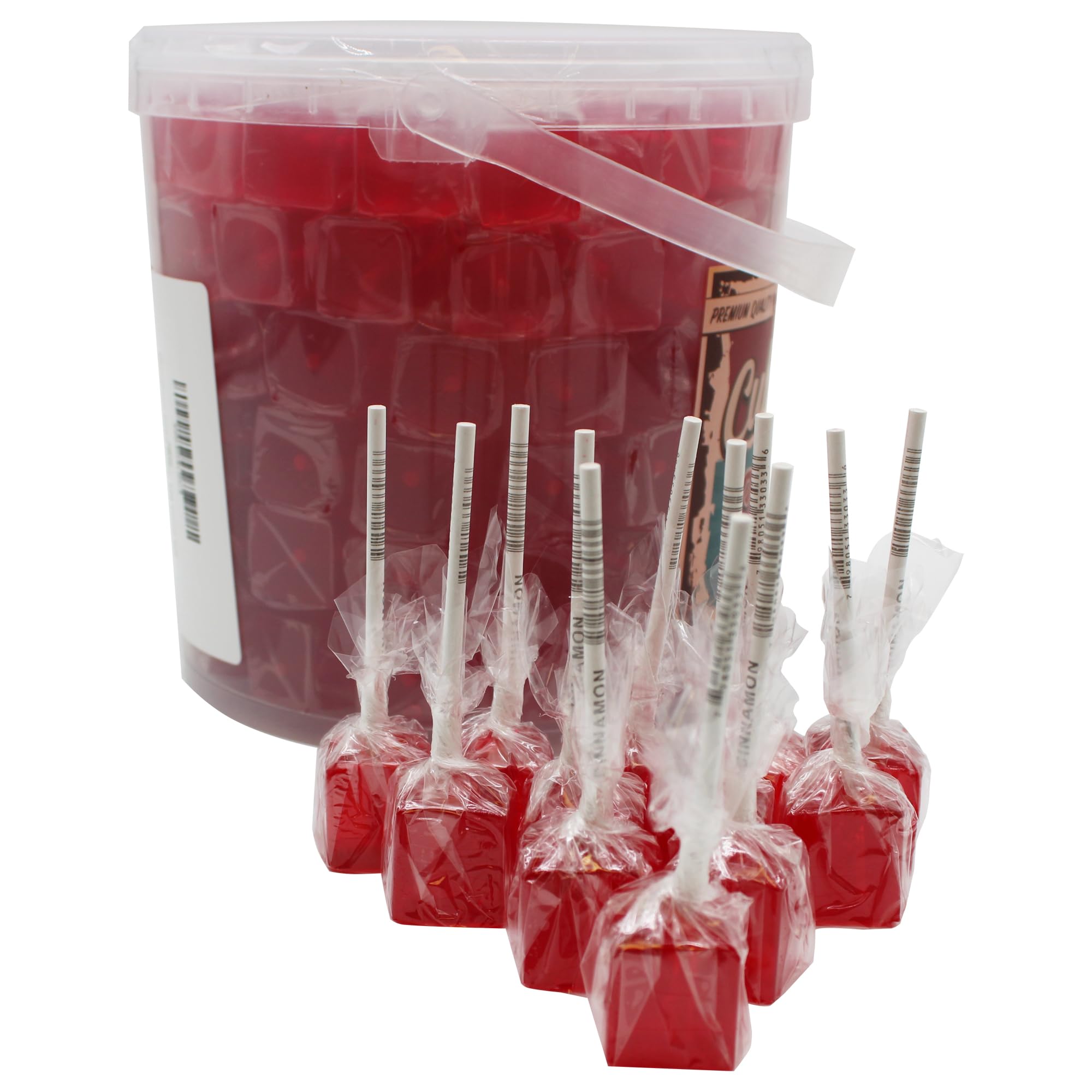 Amazon.com : Cinnamon Cube Pops 100-Count - Red Hot Spicy Sweet