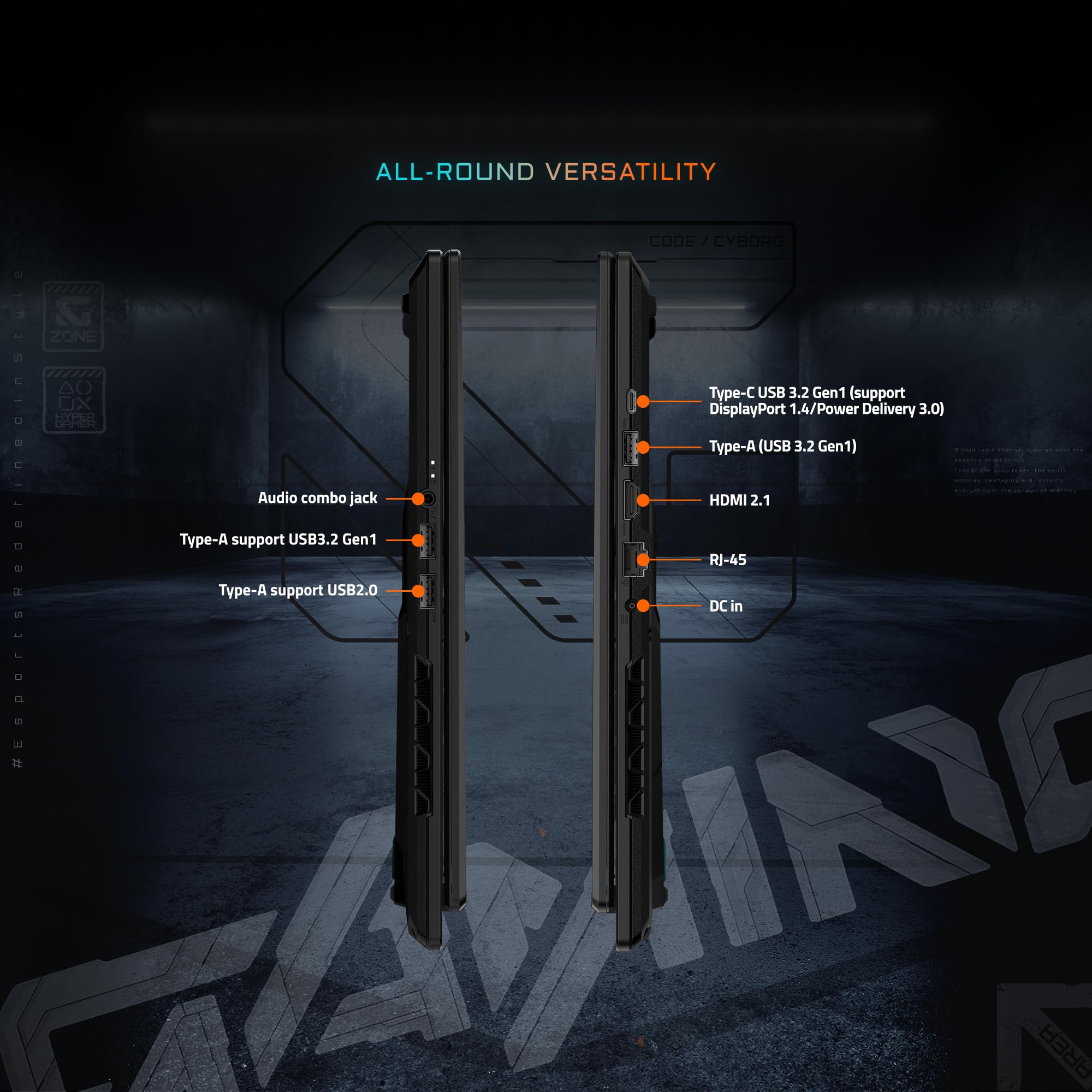 GIGABYTE - Gaming A16 Gaming Laptop - 165Hz 1920x1200 WUXGA - NVIDIA GeForce RTX 5060 - Intel i7-13620H - 1TB SSD with 16GB DDR5 RAM - Windows 11 Home AD Gaming A16 CVHI3US894SH