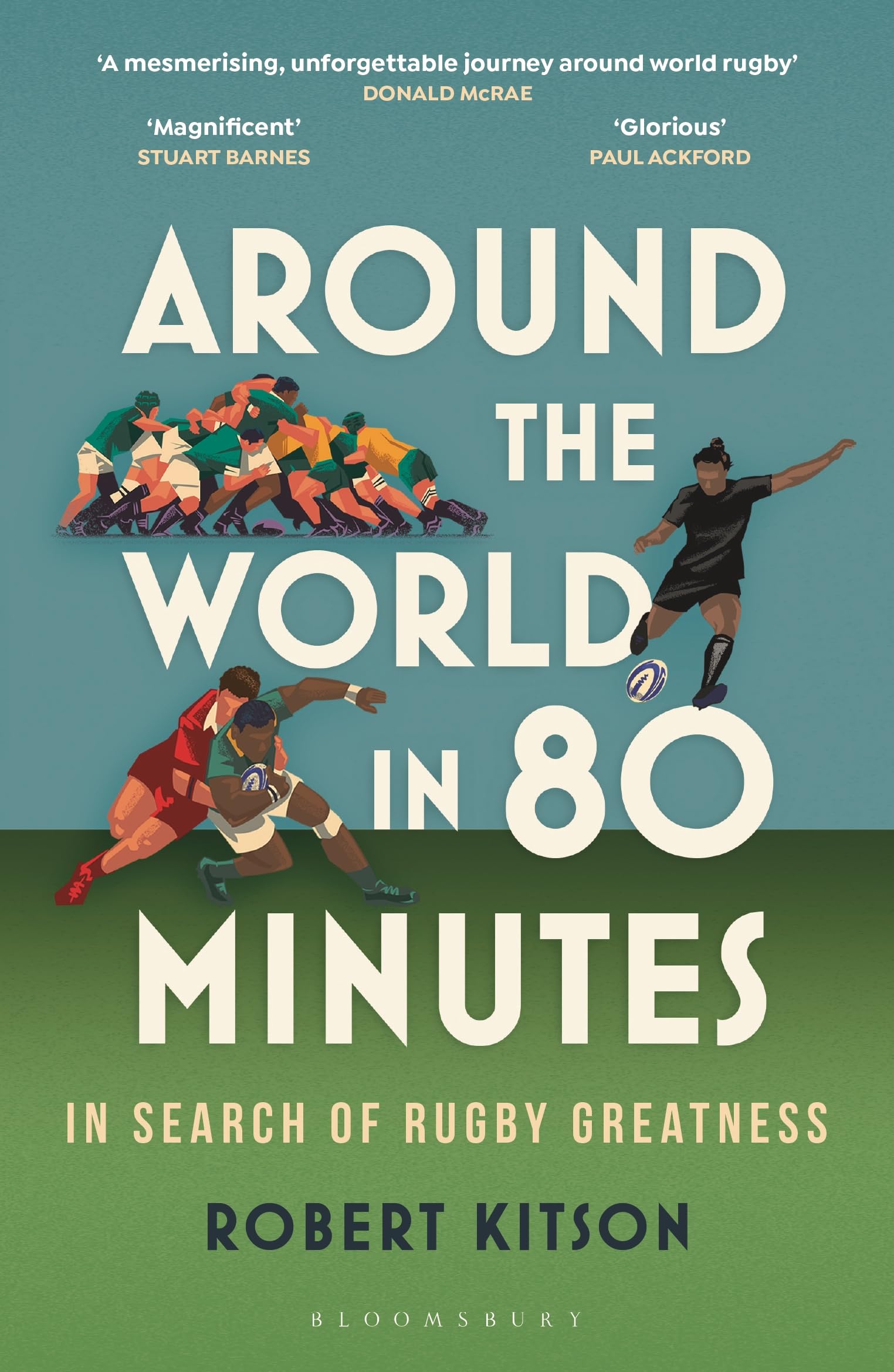 Around the World in 80 Minutes by Robert Kitson (Paperback Book)