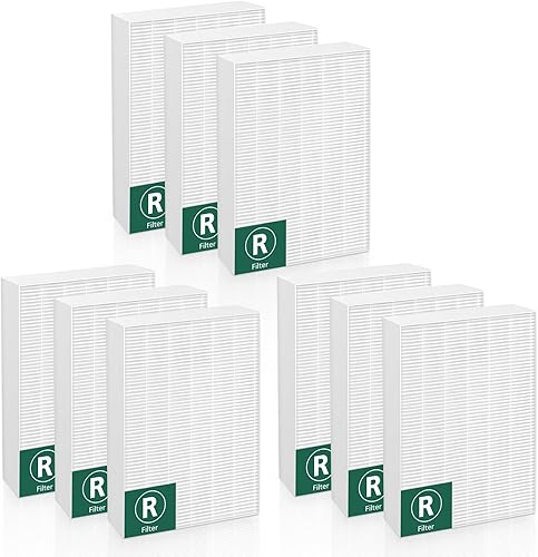 Miniatura 11 de Filtro HEPA HPA300 de repuesto para purificadores de aire Honeywell serie HPA300, HPA300VP, HPA304, HPA3300, HPA5300, HPA8350, reemplazo HRF-R3