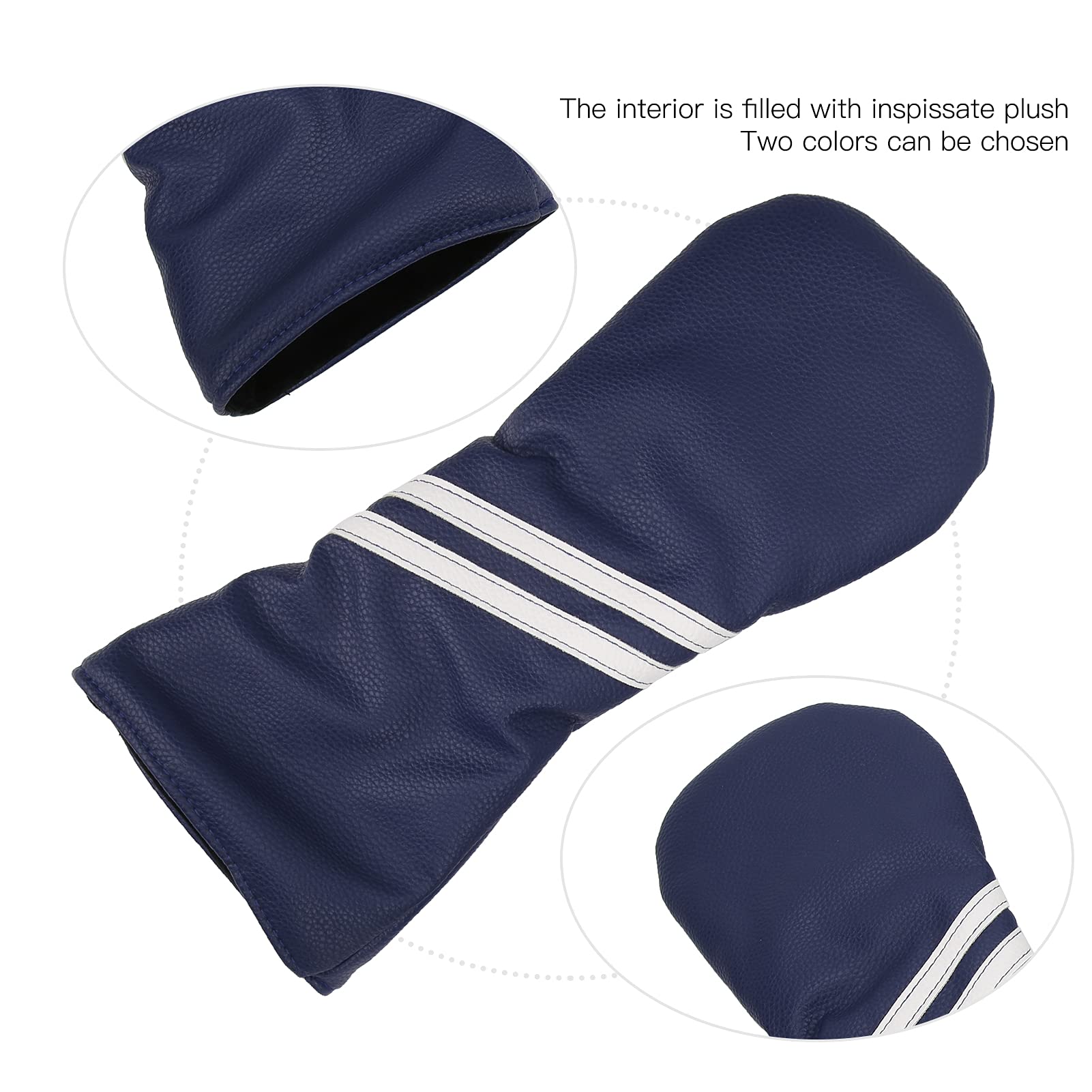 Alvinlite Satz von DREI Headcovers(Blau) Golfschlägerhauben