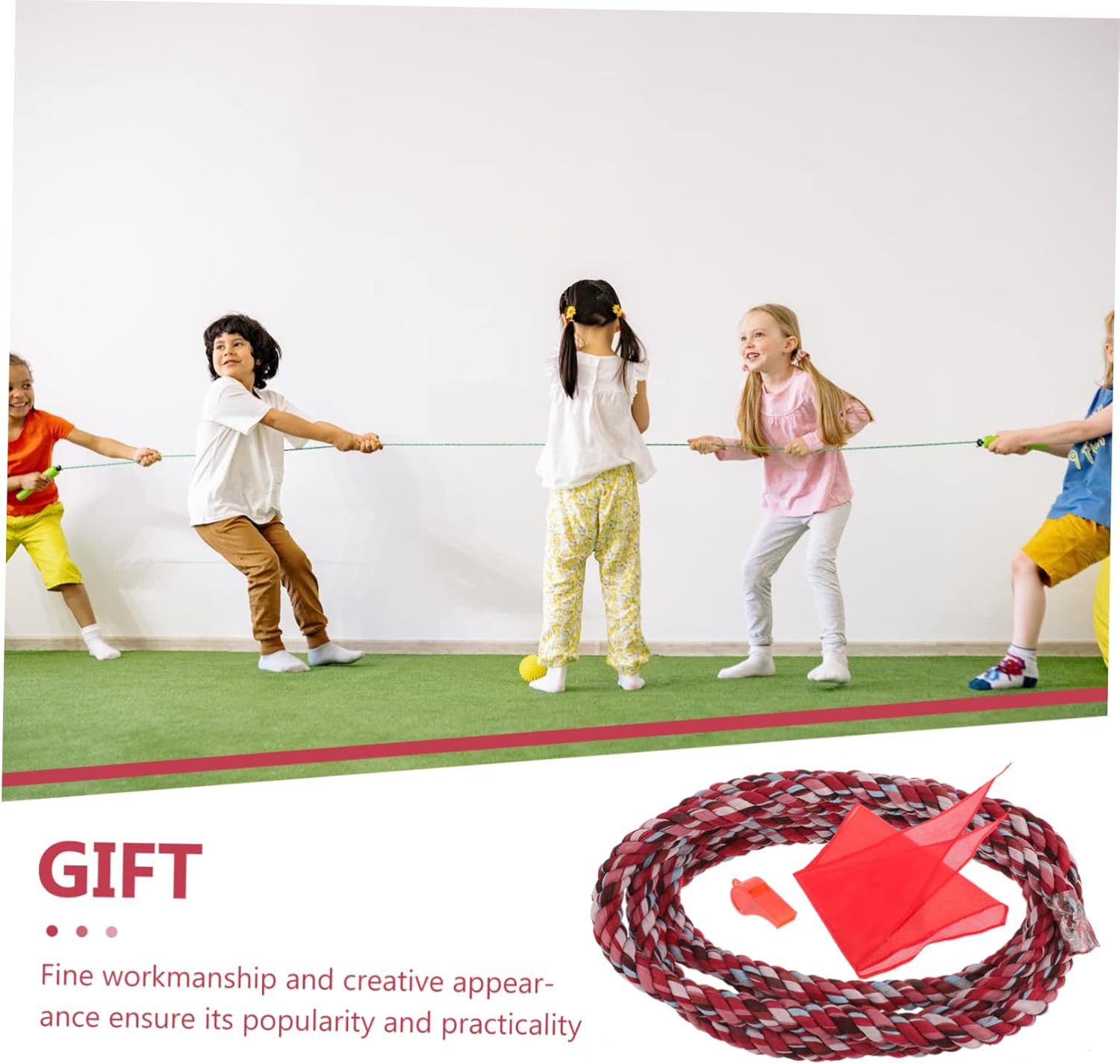 Hemoton 1set Tug War Game Rope Pulling Rope for Outdoor Competitions for Boys and Girls Sports Events and Team Activities