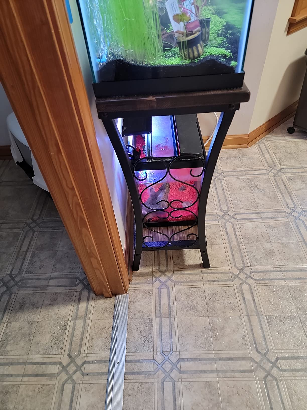 11/mo Finance Aquatic Fundamentals 29 Gallon Metal Aquarium Stand