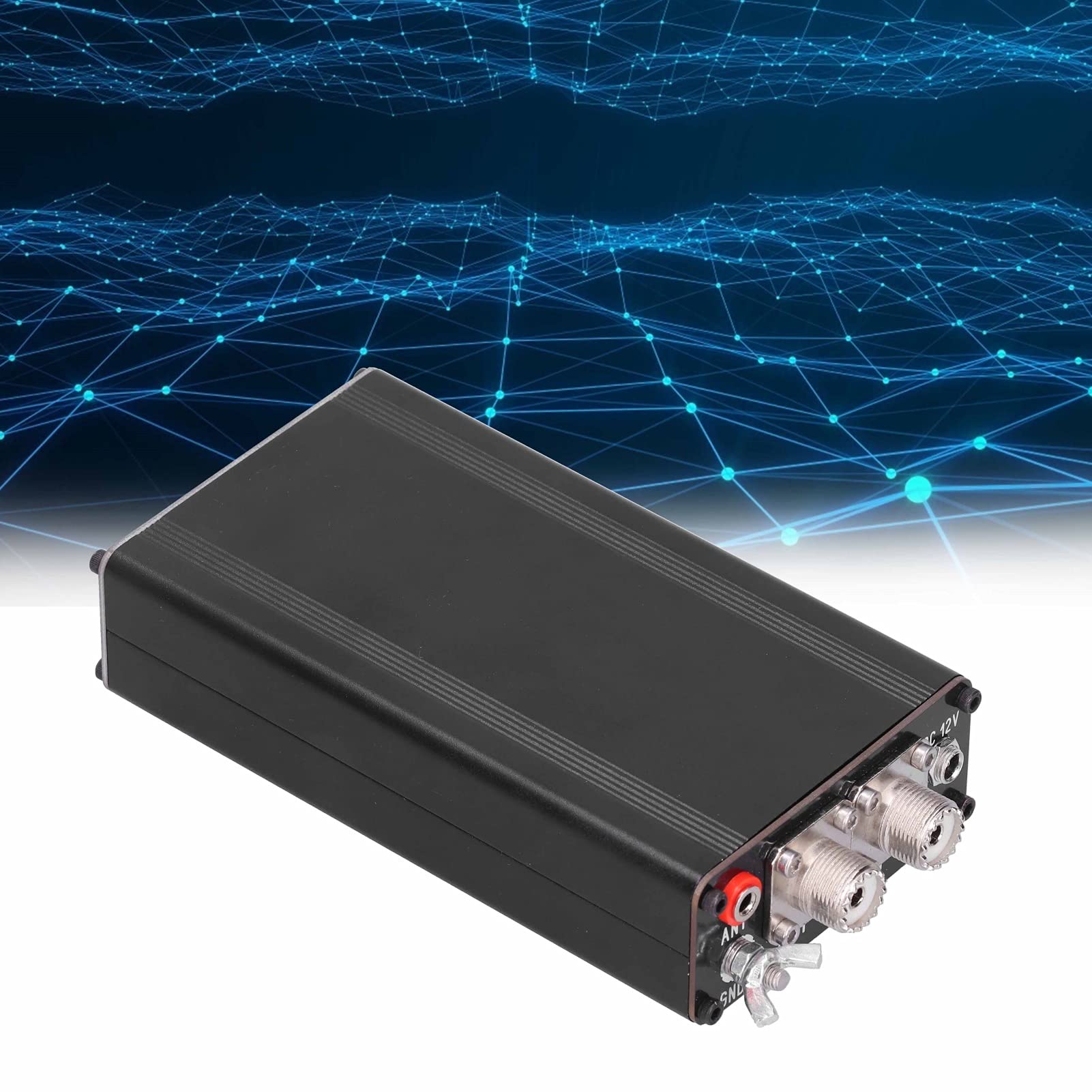 1Migliora La Tua Esperienza di Ascolto a Onde Corte con Il Nostro Sintonizzatore Per Antenna Universale da 150 W - Include 4 Induttori Ad Anello Magnetico T90‑2 Per Prestazioni Ottimali da 1,9 a 54 MH
