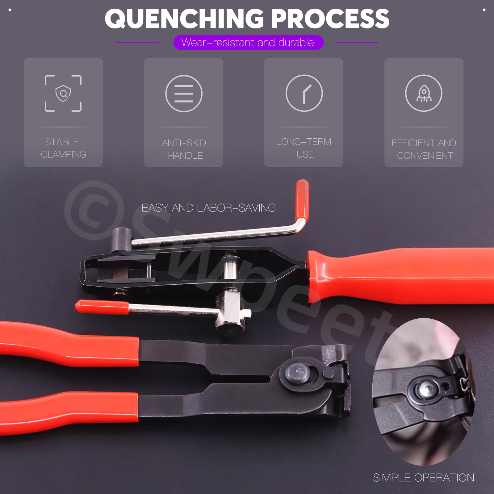 Pince De Démarrage CV De Voiture En Acier Inoxydable, Kit De