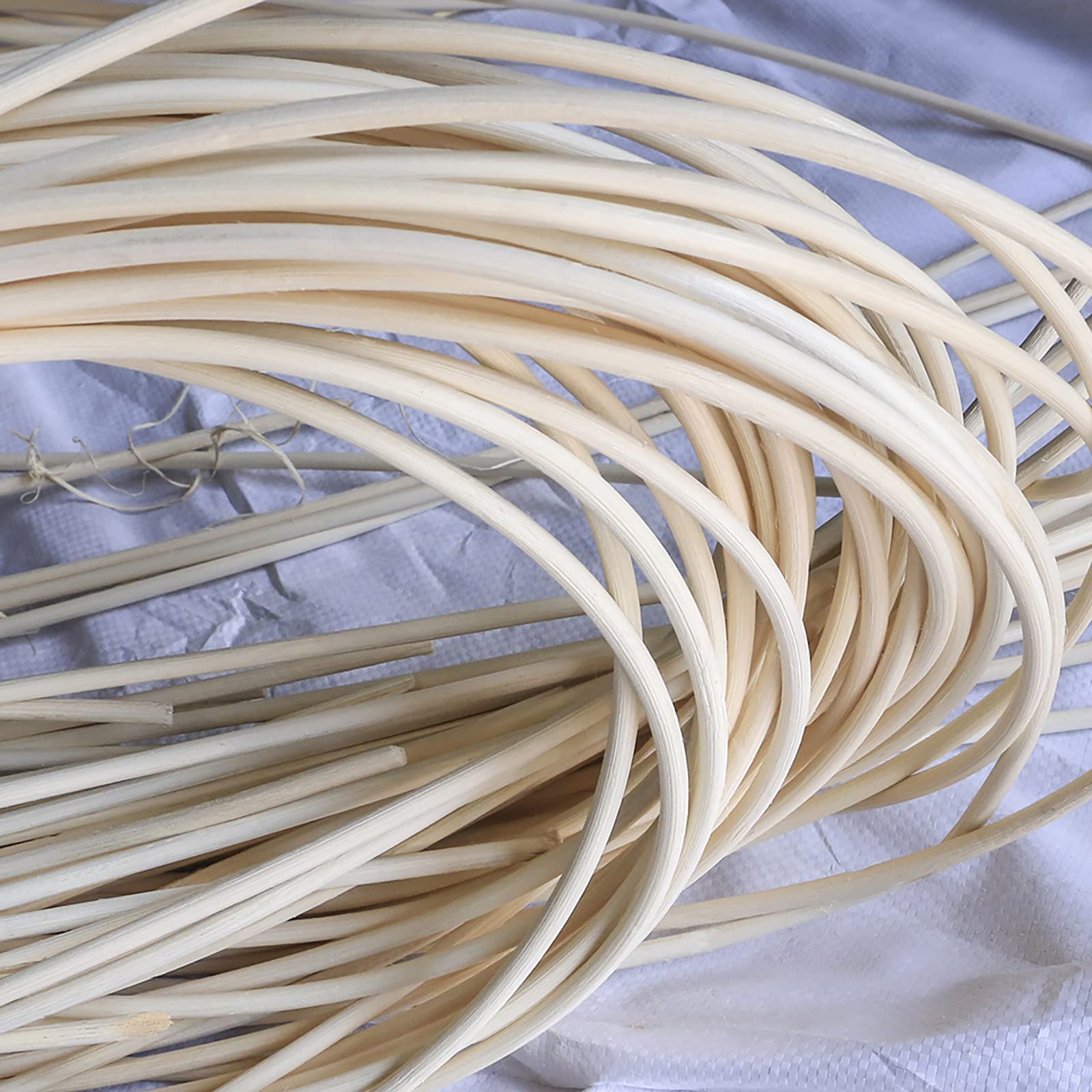 Anima in Rattan Indonesiano, Materiale in Canna Intrecciata con Canna in Rattan da 500 G, per Cestini per Sedie e Mobili/12 Mm