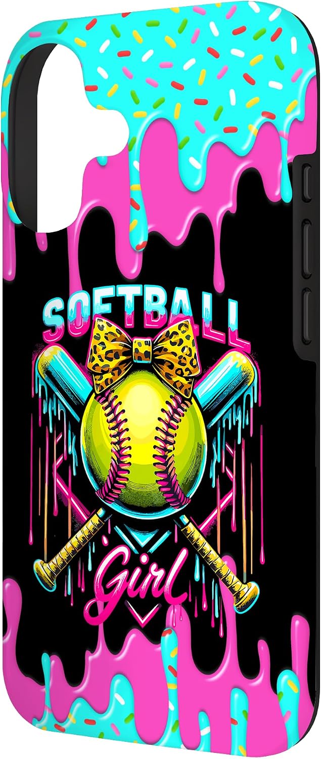 Softball Gifts for Girls Softball Girl Gifts Stuff Phone Case for iPhone 17