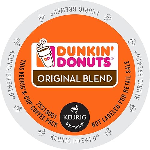 Cápsulas K-Cup de Dunkin Donuts mezcla original Cápsulas K-Cup de Dunkin Donuts mezcla original
