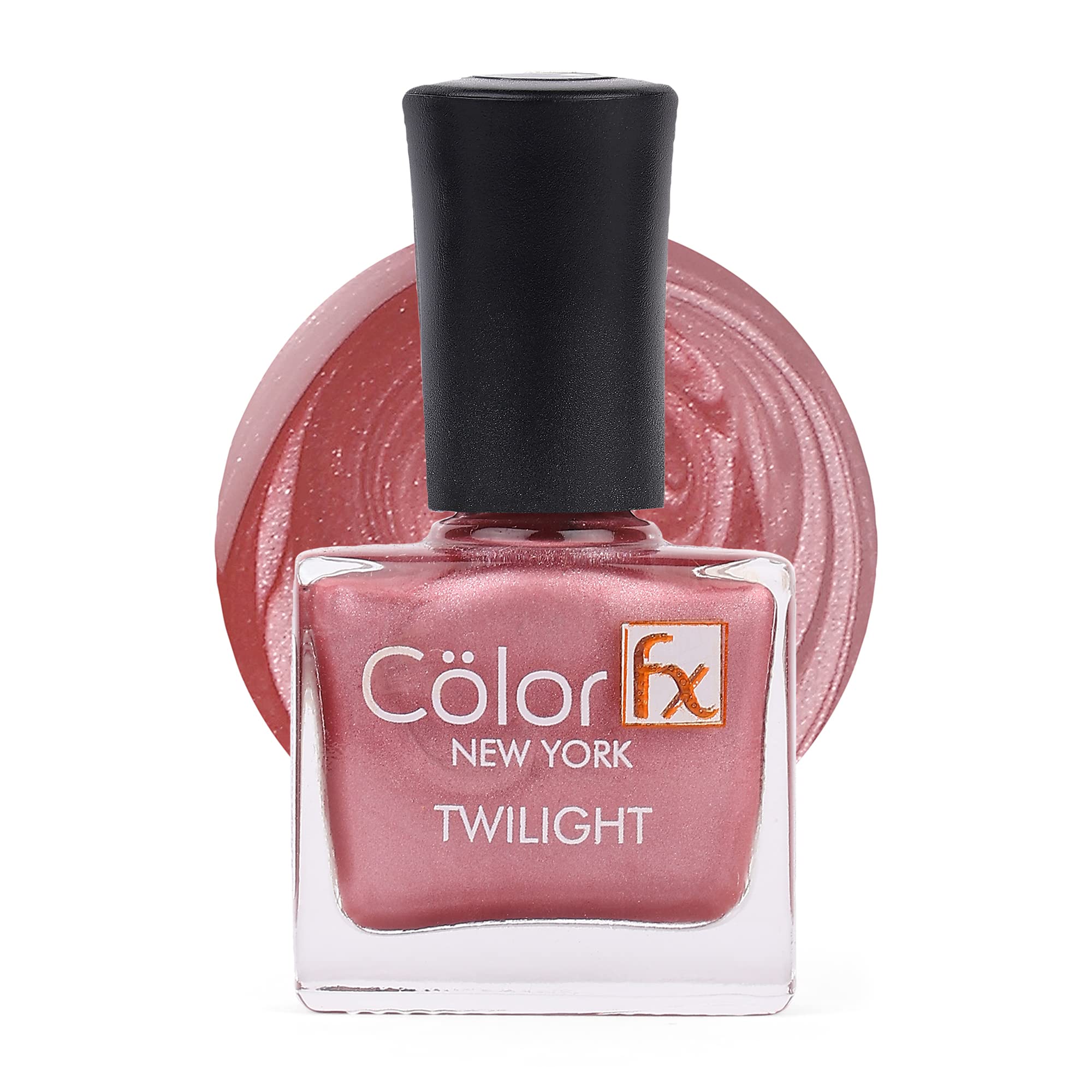 New York Twilight Nail Polish Metallic Matte Gel Like Finish, 21 Toxin Free, Long Lasting, Non-yellowing, Pink Nail Polish Women 9Ml-image-22