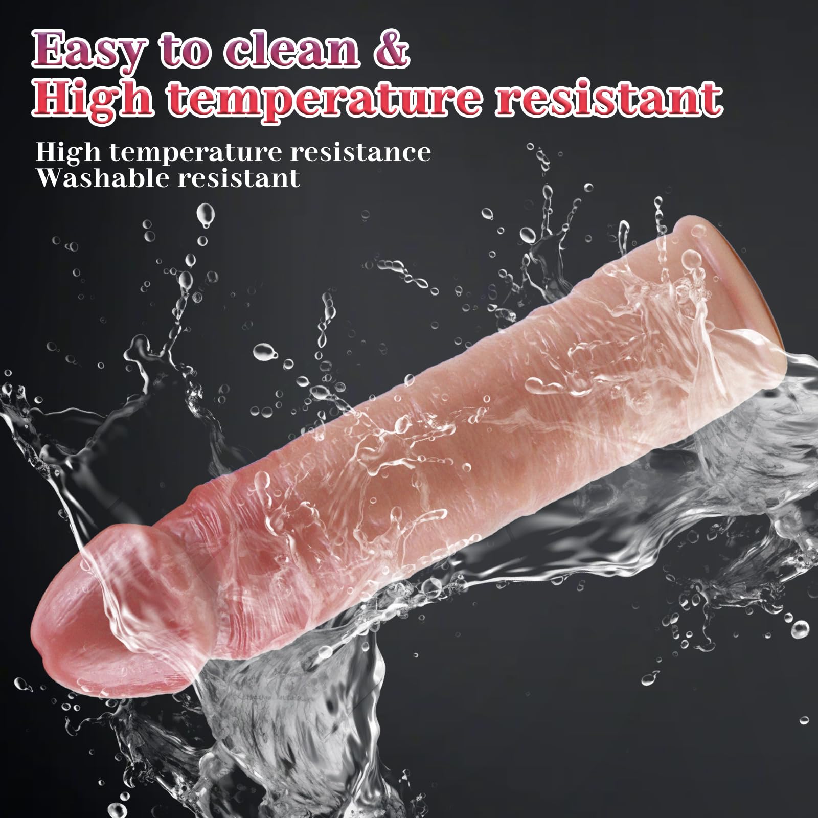 BDSMJOY guaina per pene in silicone liquido, guaine e prolunghe per il pene,ingrandimento del pene, estensore del pene erotico