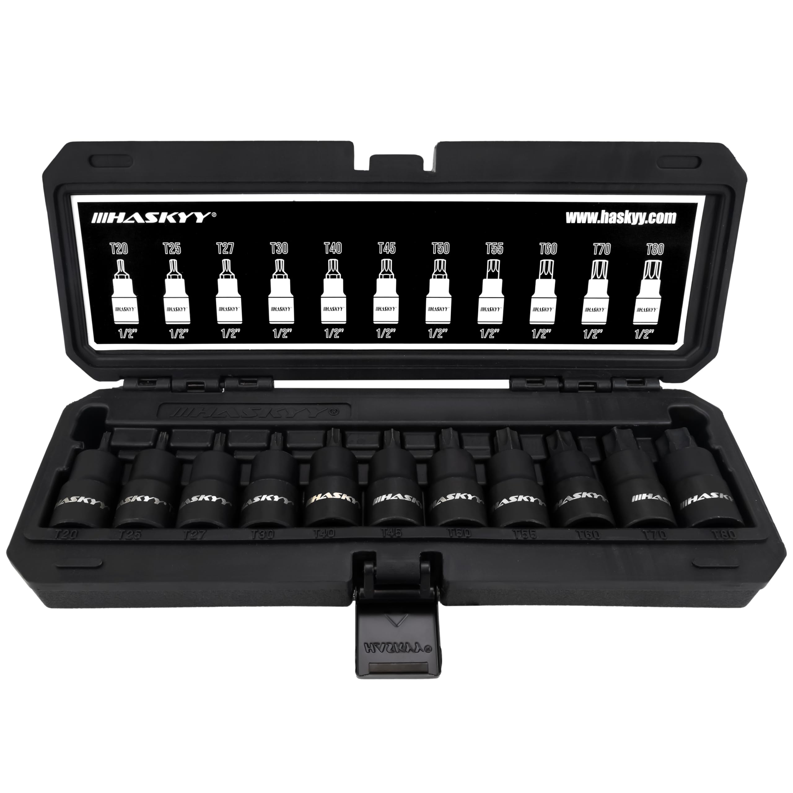 Embouts Torx Internes 1/2" HASKYY pour débloquer les vis grippées sans effort
