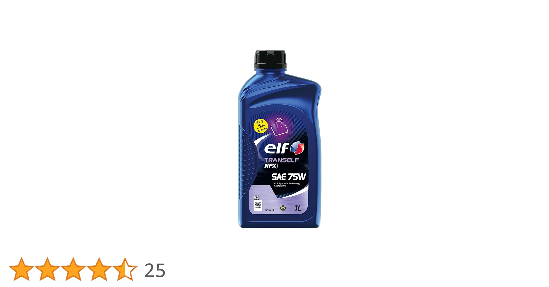 Elf TransELF NFX SAE 75W Transmission Fluid 1 Litre : Amazon.com Elf TransELF NFX SAE 75W Transmission Fluid 1 Litre : Amazon.com