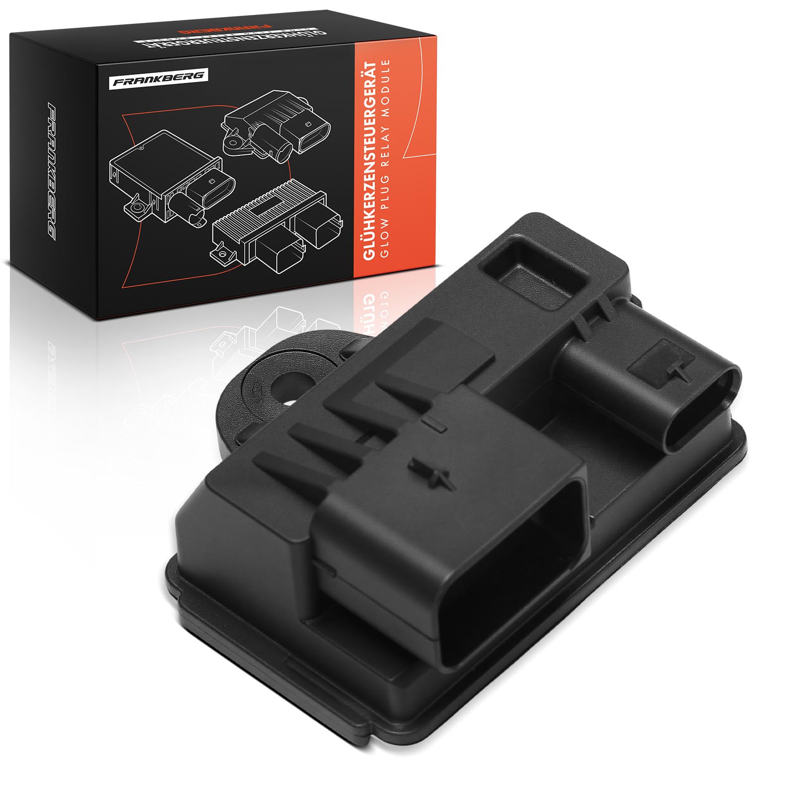 Frankberg Relais de Préchauffage 12V Compatible avec X3 F25 Série 5 Break F11 X5 F15 F85 Série 5 F10 Série 3 Break F31 Remplacer# 12217823290