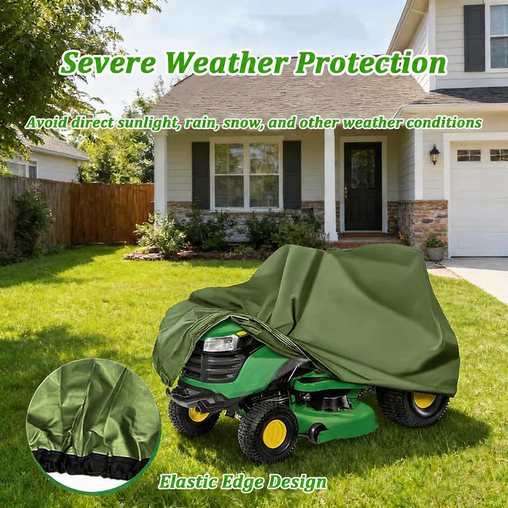 Funda para Tractor Cortacésped para Etesia Hydro 80 MKHP3 2024-pr 31", Cubierta Impermeable 420D para Cortacésped Tractor