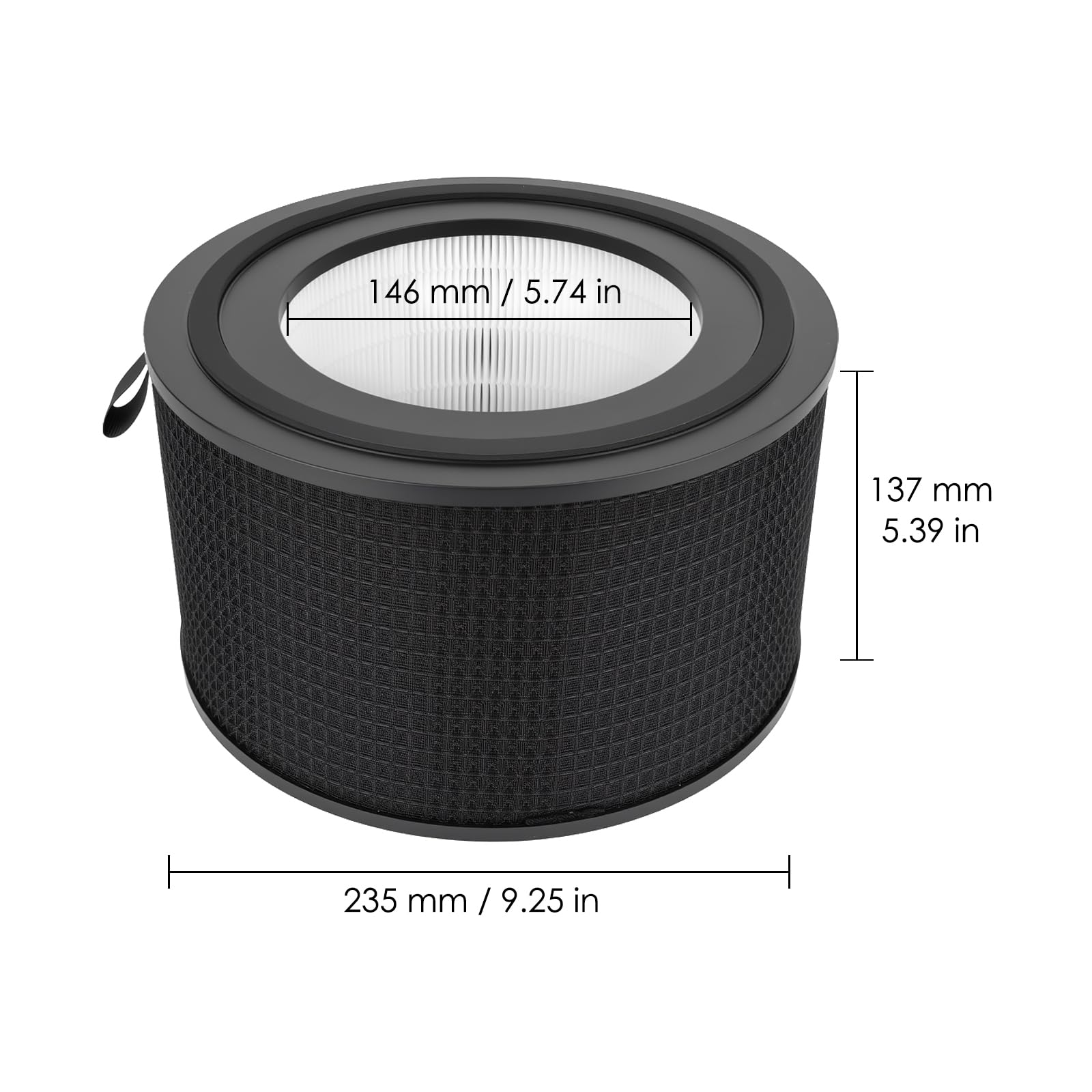 (2 pezzi) FY4200 Filtro HEPA di ricambio compatibile con i purificatori d'aria Philips serie 4200 AC4220, AC4221, AC4221/11, filtri HEPA H13 True, filtro 4 in 1, filtri a carboni attivi