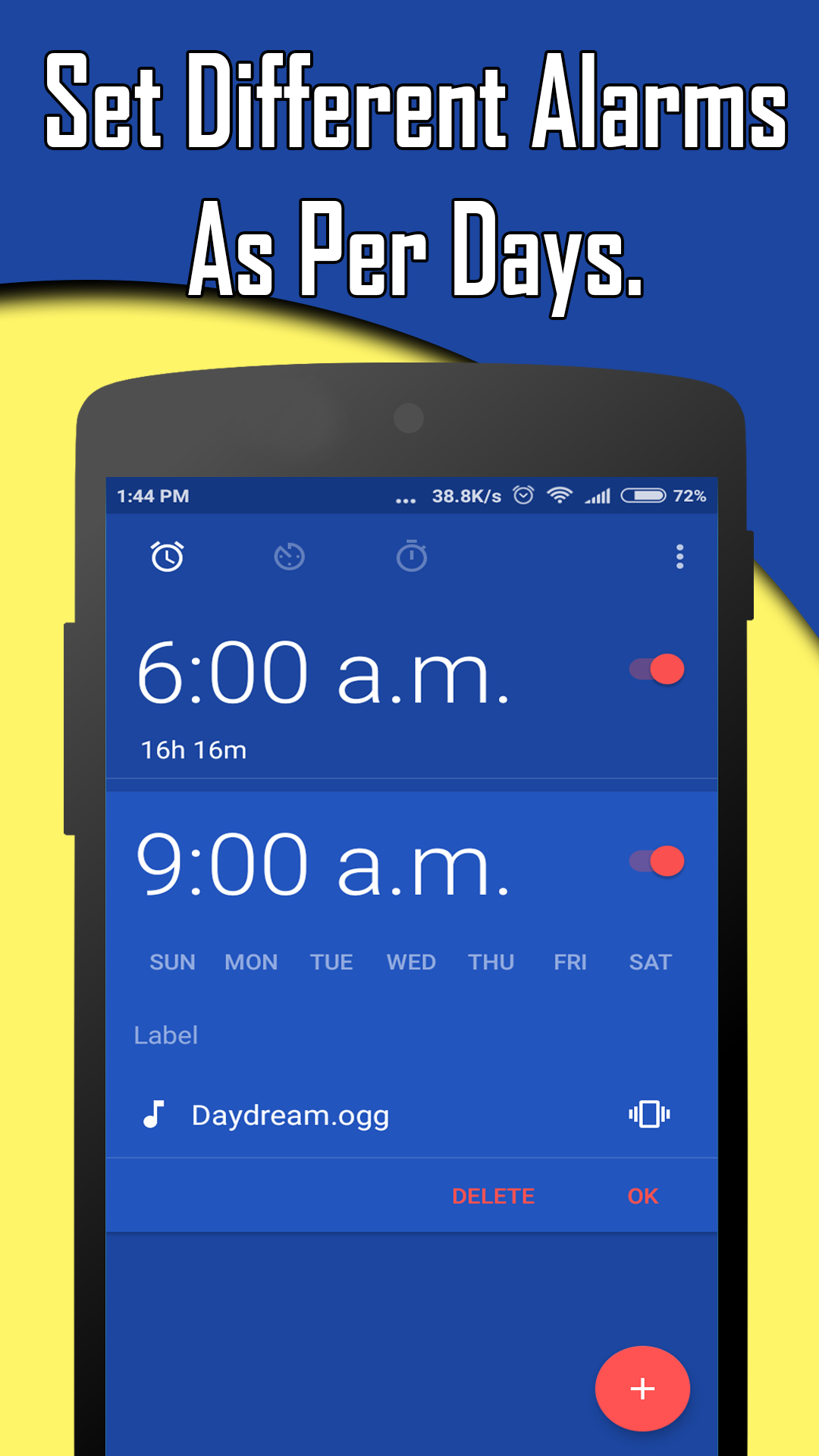 Alarm Clock + Timer + Stopwatch App on Amazon Appstore