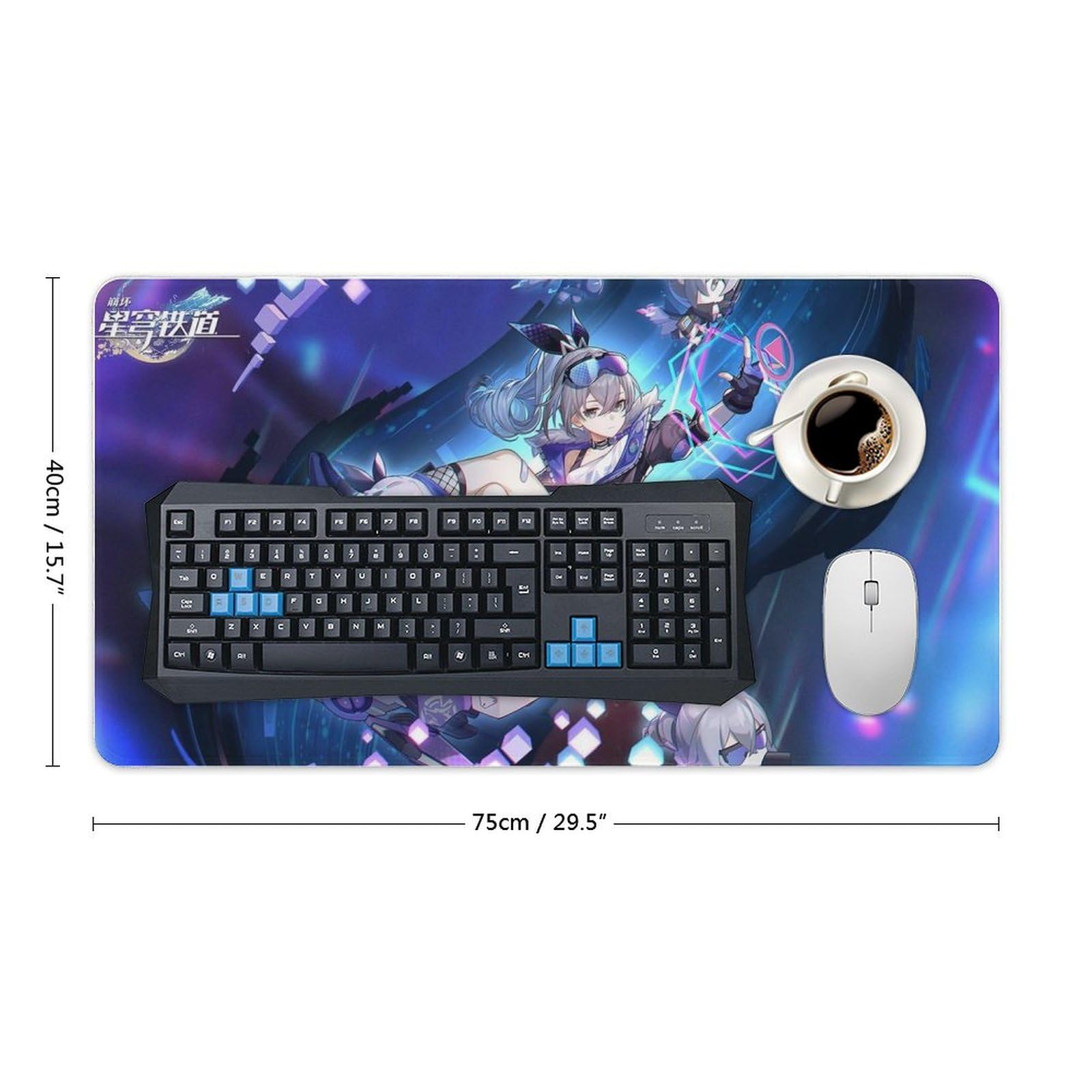 Amazon.co.jp: スターレイル 銀狼 マウスパッド 大型 ゲーミング