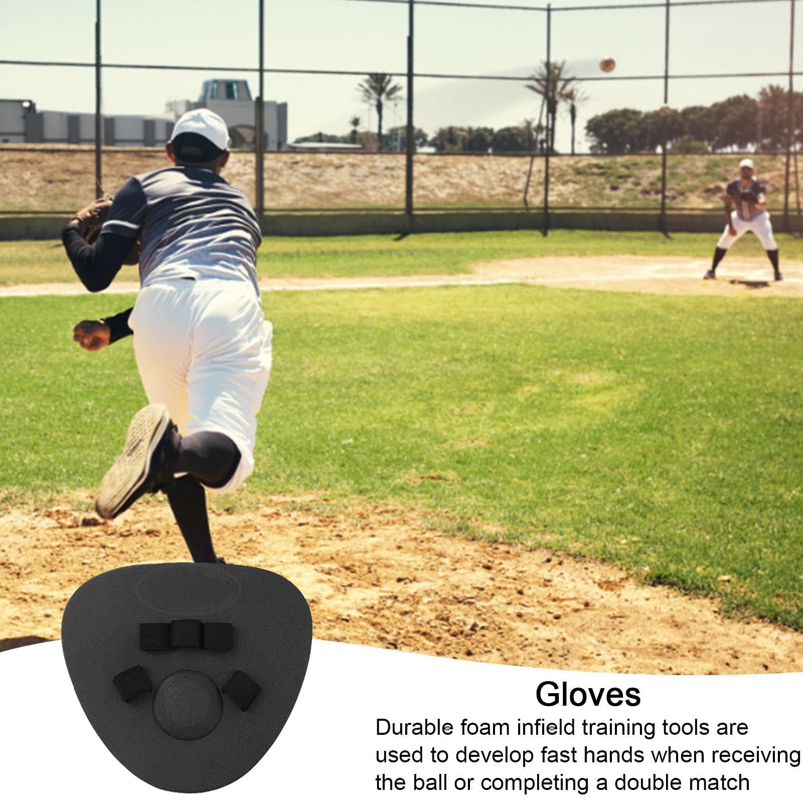 Mitaines De Baseball | Gants De Baseball En Mousse – Gants Pancake, Gants Plats D'entraînement De Terrain De Baseball