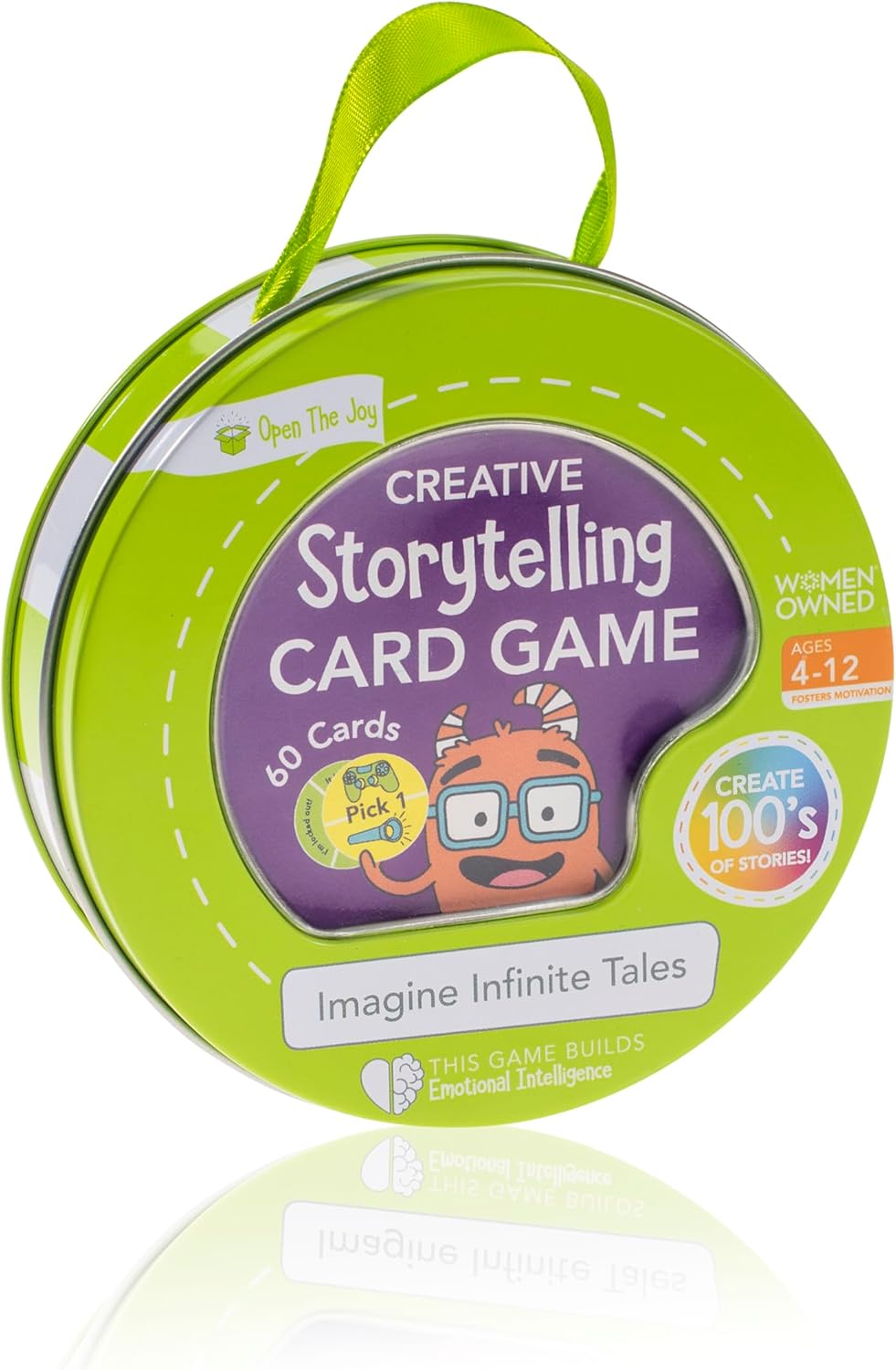 Open The Joy - Creative Storytelling Card Game for Kids, Family Fun Educational Activity to Explore Feelings and Expressions - Ages 4 and Up