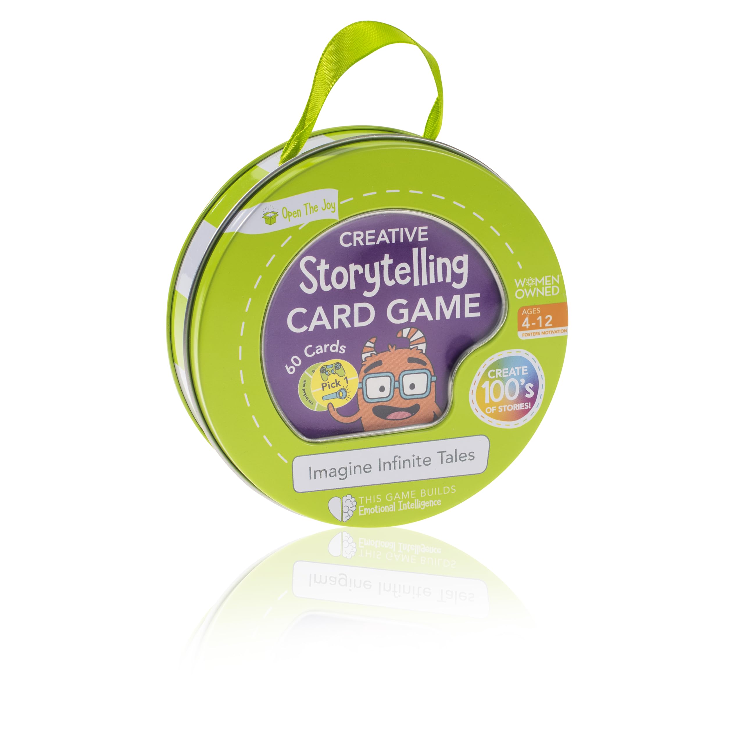 Open The Joy - Creative Storytelling Card Game for Kids, Family Fun Educational Activity to Explore Feelings and Expressions - Ages 4 and Up