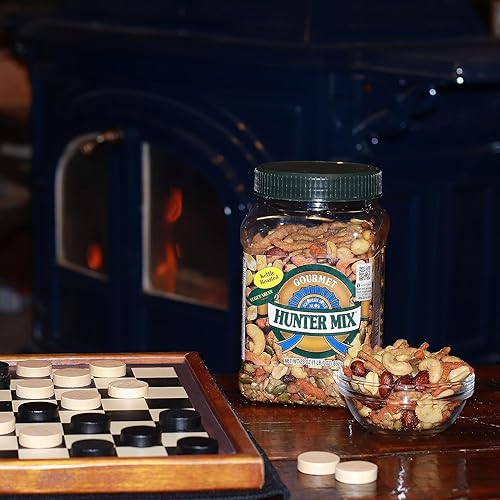 Miniatura 5 de Southern Style Nuts Gourmet Hunter Mix 23 onzas palos de sésamo cacahuetes granos de girasol almendras anacardos y pepitas
