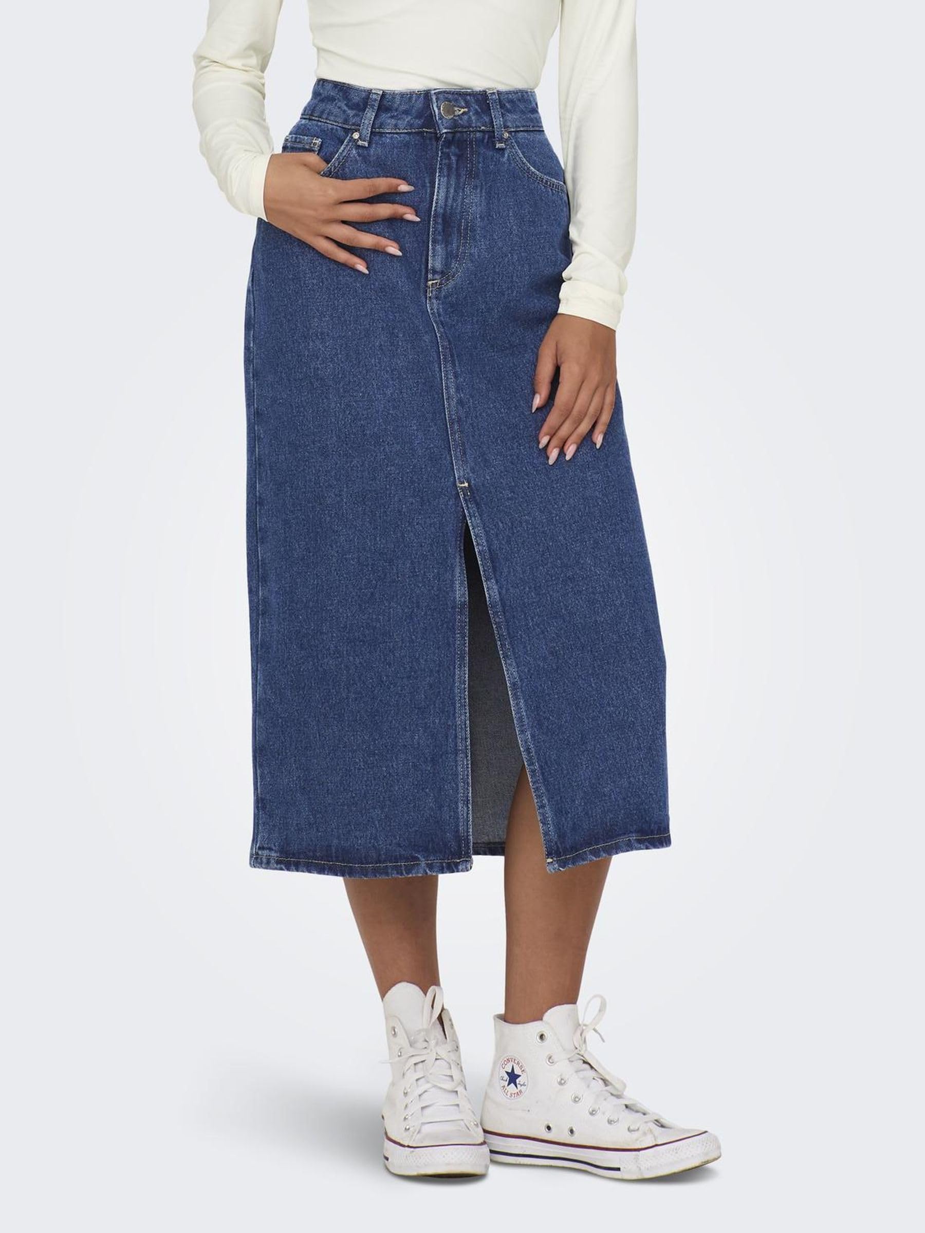 ONLY Jupe en Denim ONLBIANCA Jupe en Denim