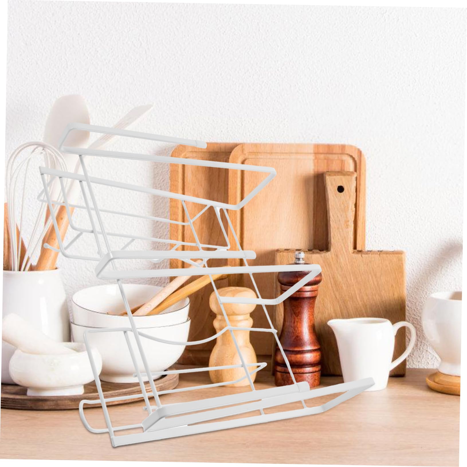 Ganci per Tazze Sottopensile per Organizer Tazze Design Perforazione e Capacità Carico