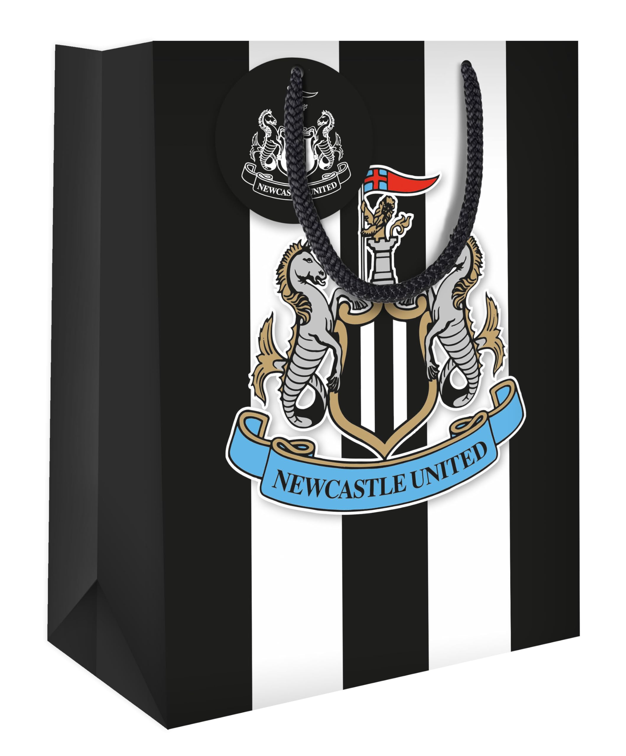 NEWCASTLE FC FOOTBALL GIFT BAG SMALL SIZE BIRTHDAY GIFT BAG
